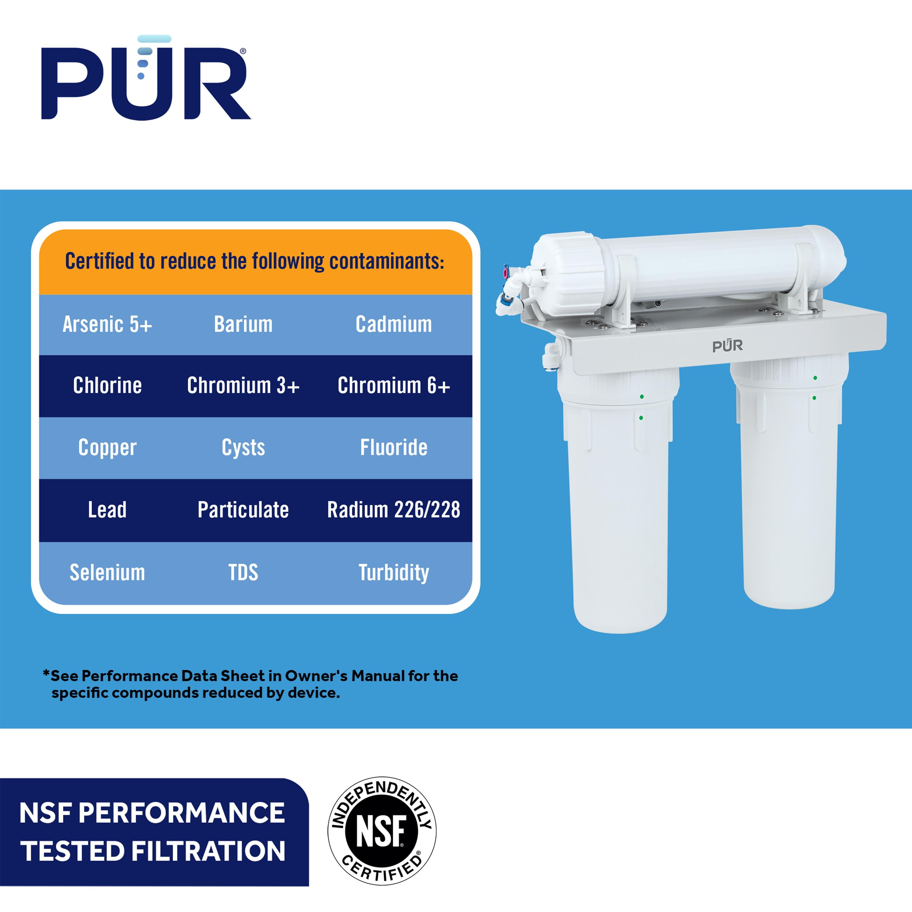 PUR 3-Stage Under Sink Universal Reverse Osmosis Water Filtration System - Image 5