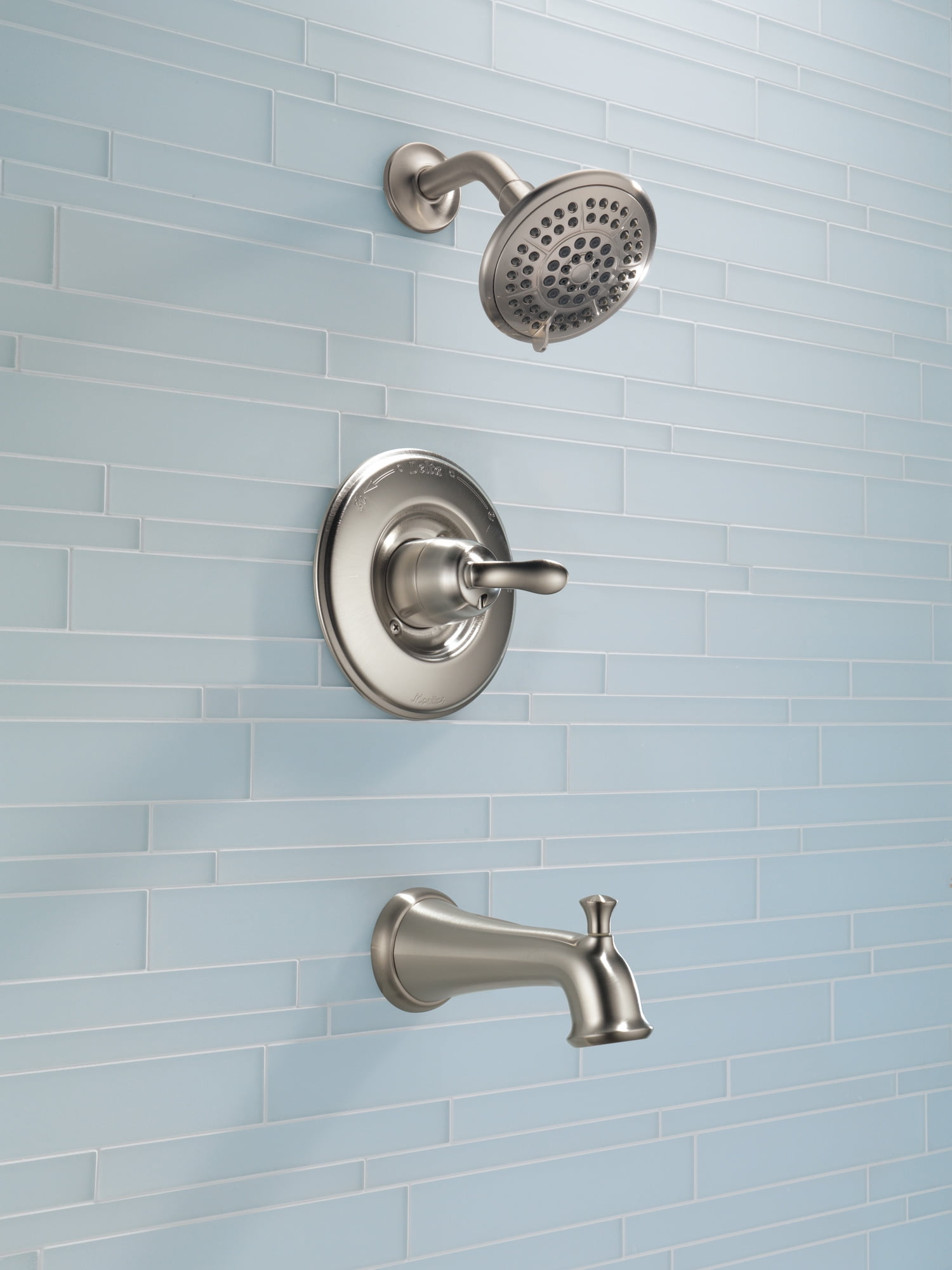 Delta Linden Monitorî 14 Series Tub & Shower Trim in Stainless T14494-SS - Image 4