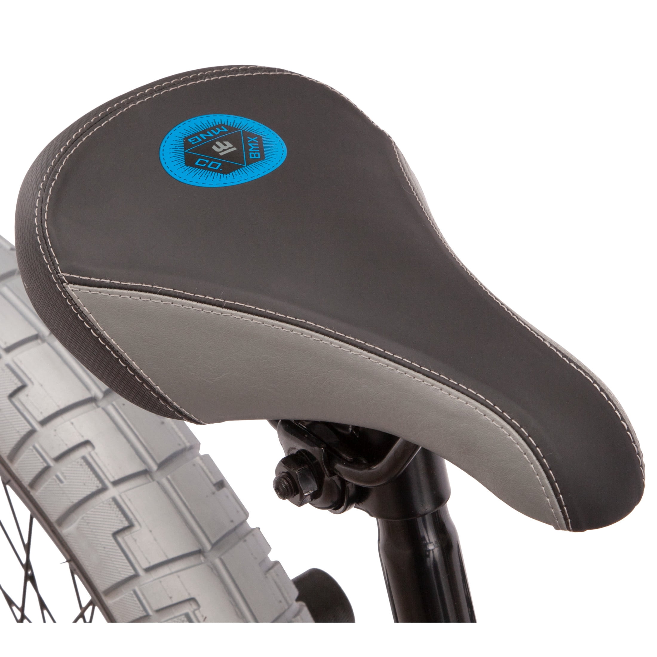 Mongoose Rebel X2 Kids BMX Bike, 20-in. Wheels, Children Ages 6+, Black & Blue - Image 7