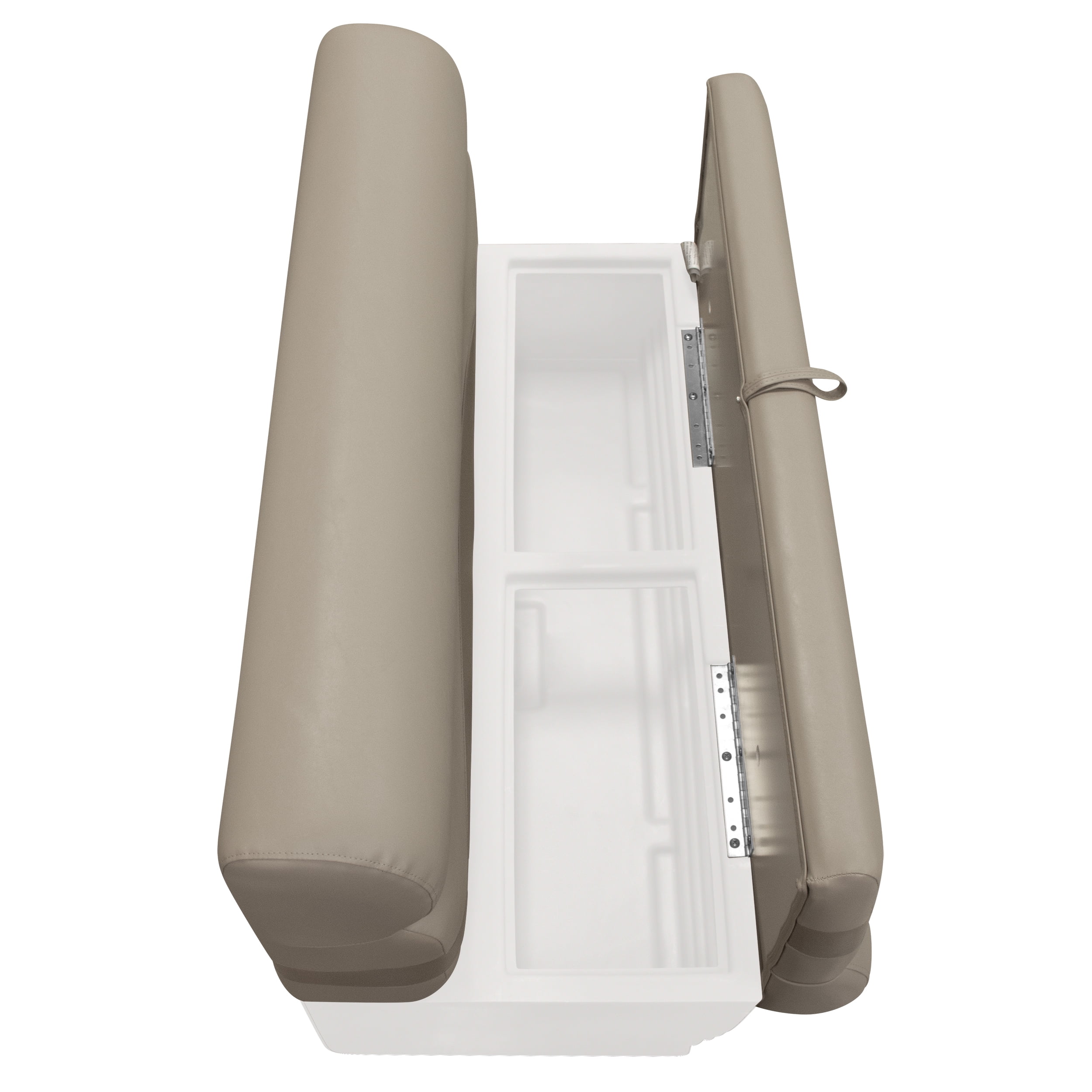 Wise BM1145-1749 Premier Series Pontoon 50" Bench Cushion Set - Mocha Java / Mushroom / Cafe - Image 7