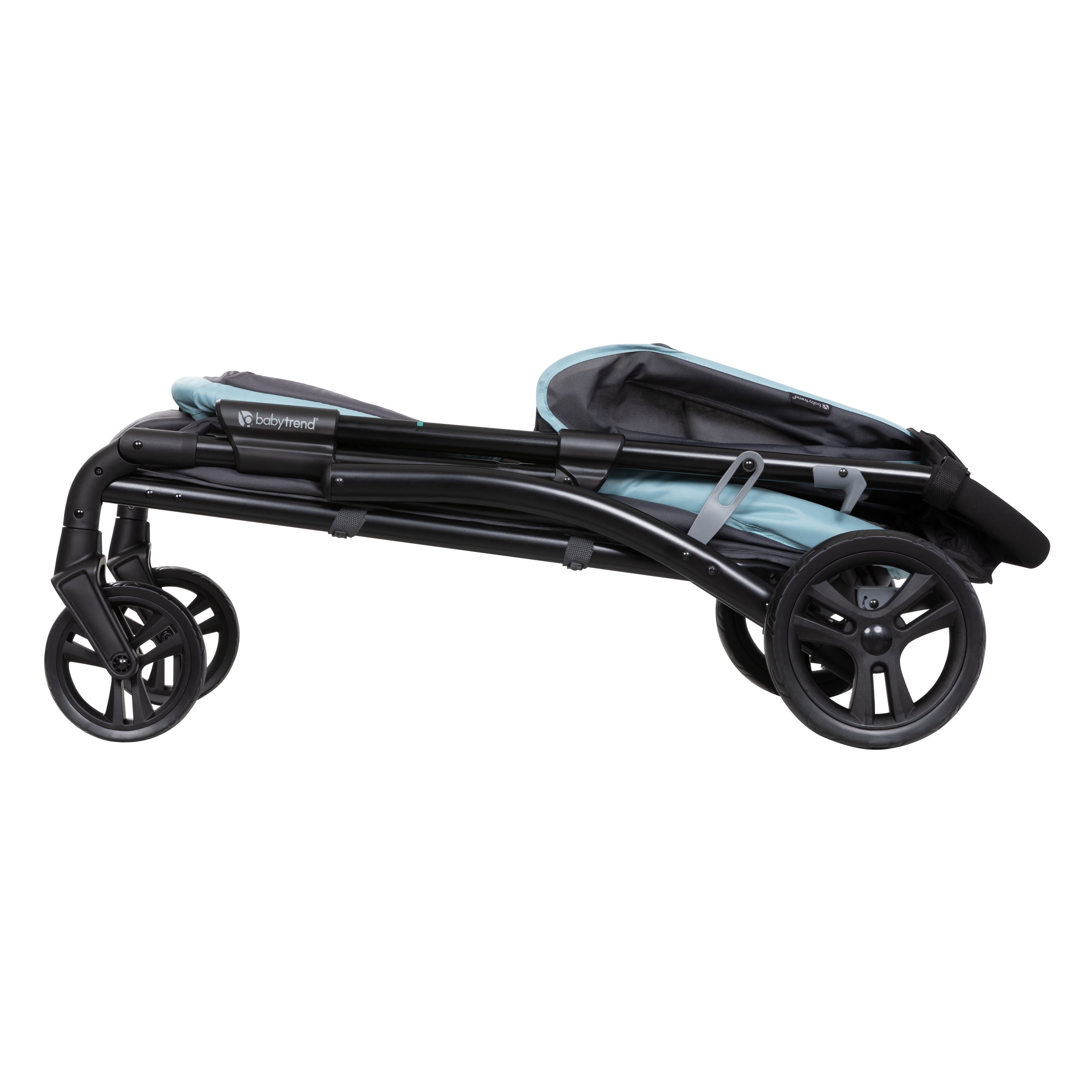 Baby Trend Tour LTE 2-in-1 Wagon Stroller, Compact Fold, Blue - Image 3