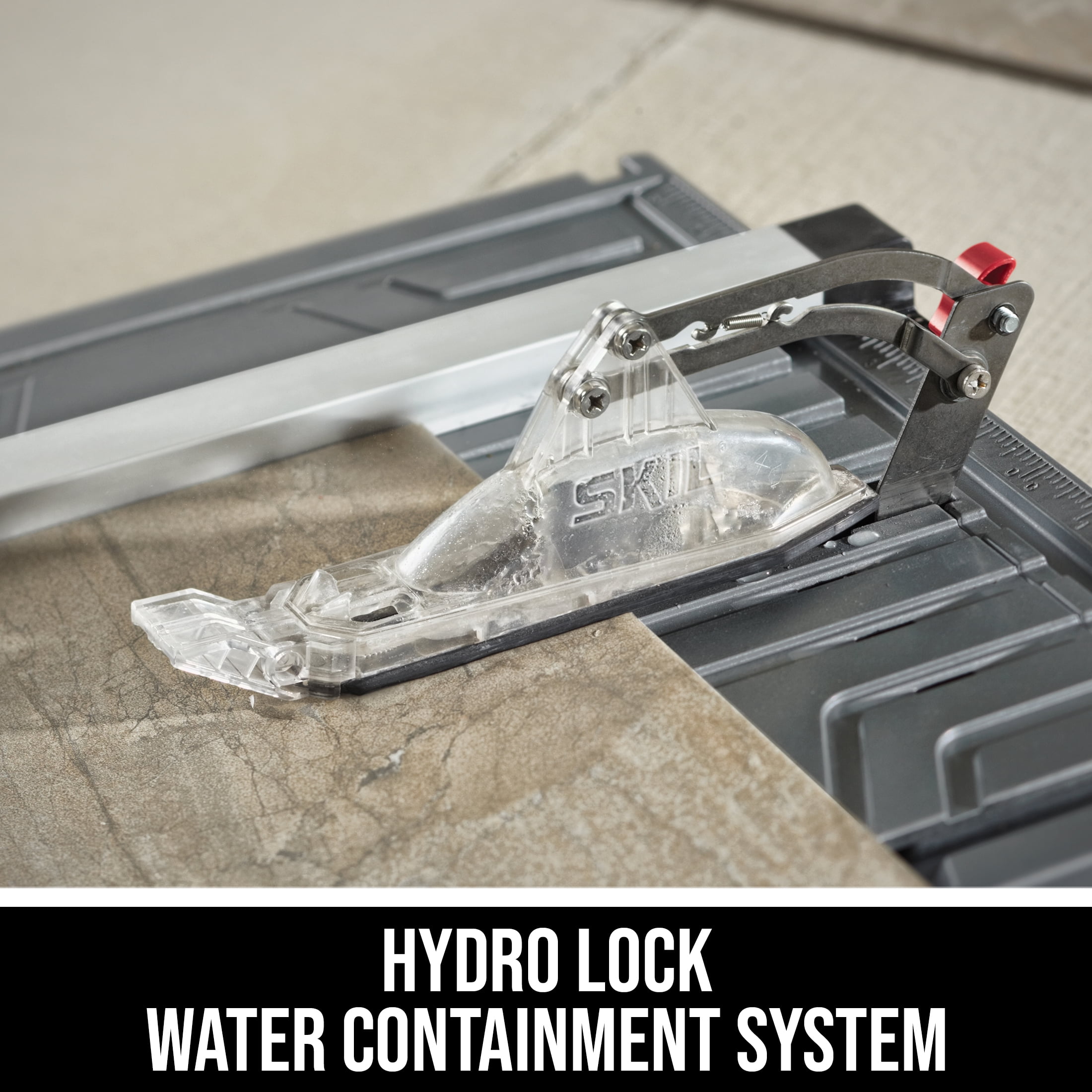 SKIL 3550-02 Corded 7 Inch Wet Tile Saw with Hydro Lock System and Aluminum Table Top - Image 6