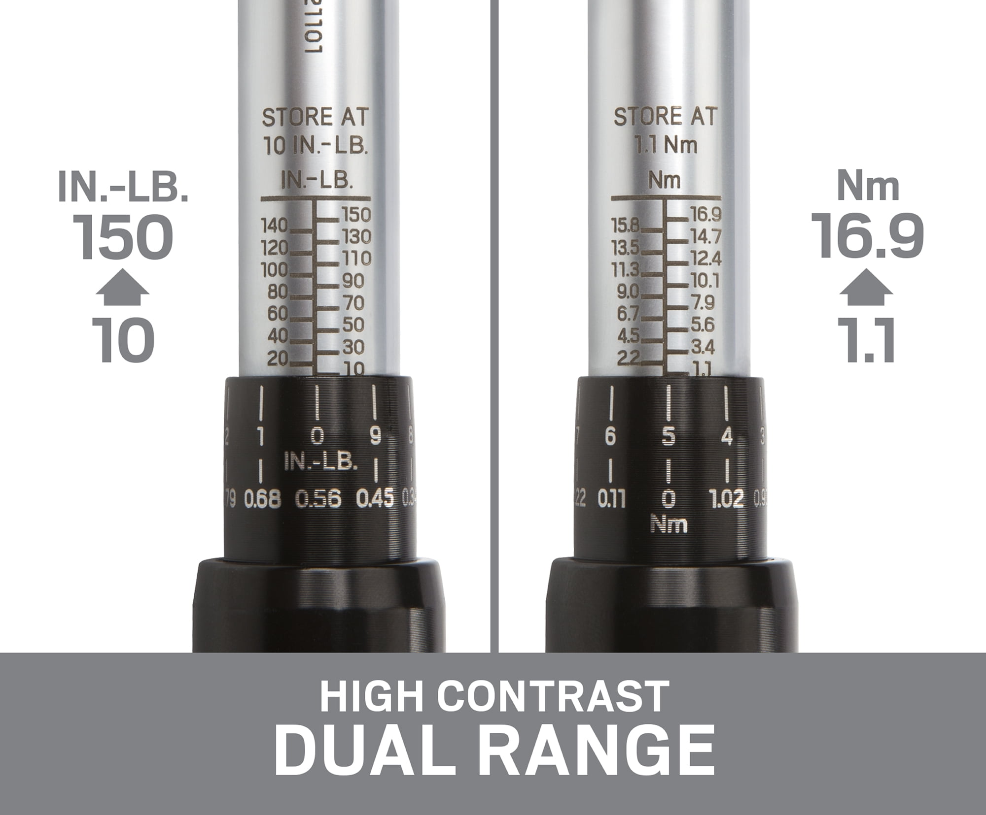 TEKTON 1/4 Inch Drive Dual-Direction Micrometer Torque Wrench (10-150 in-lb) | TRQ21101 - Image 9