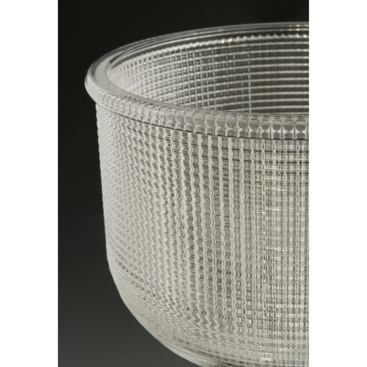 Archie Collection One-Light Venetian Bronze Clear Double Prismatic Glass Coastal Bath Vanity Light - Image 6