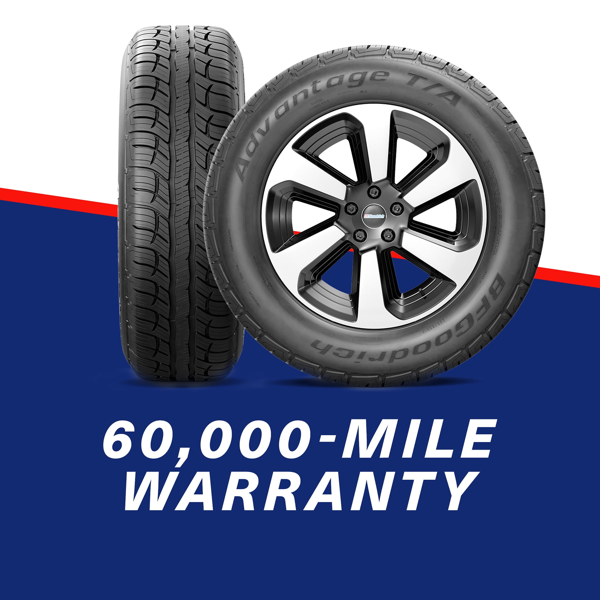BFGoodrich Advantage T/A Sport LT All-Season 275/55R20 113T Tire - Image 5