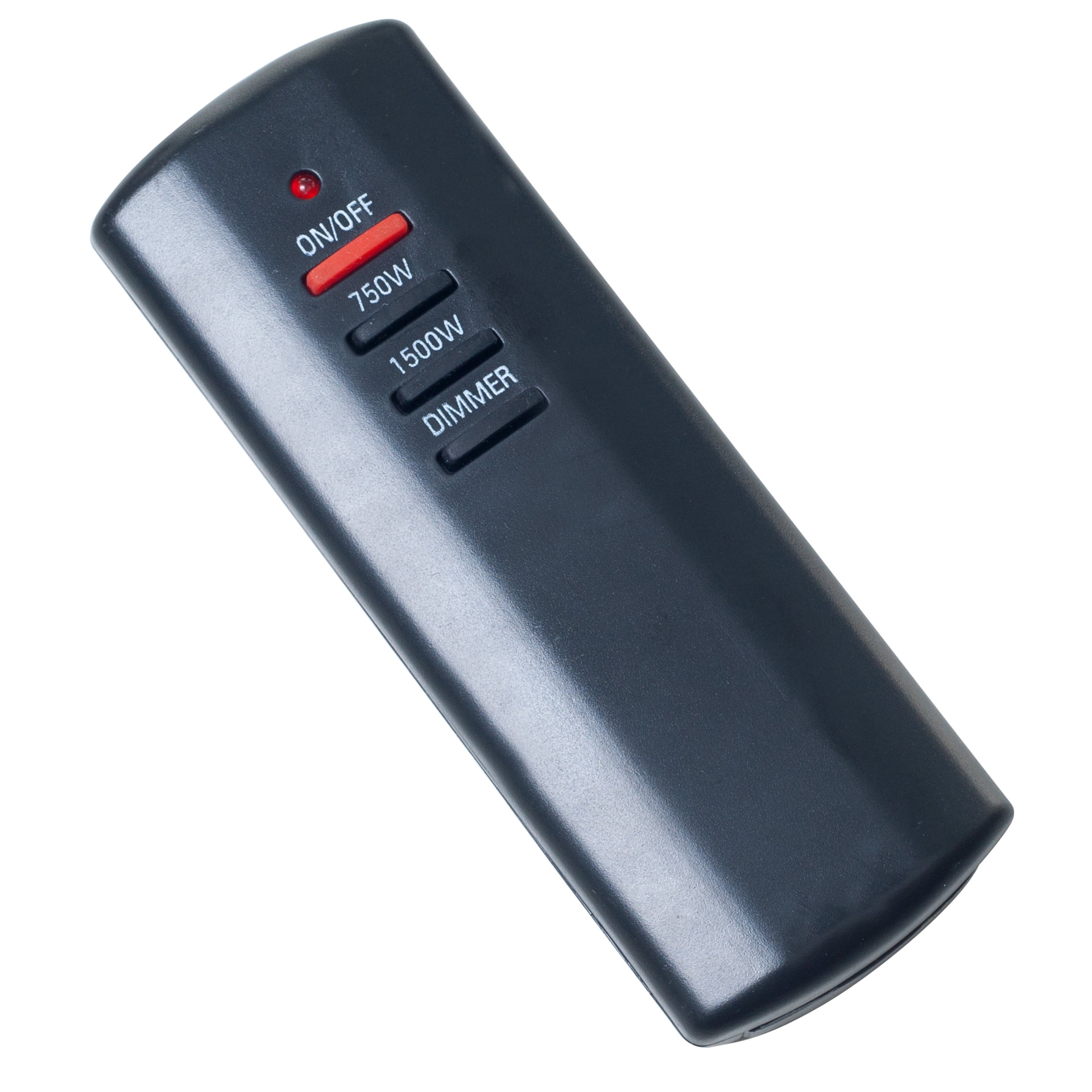 Northwest Wall-Mount Electric Fireplace Heater with Remote Control (Black) - Image 2