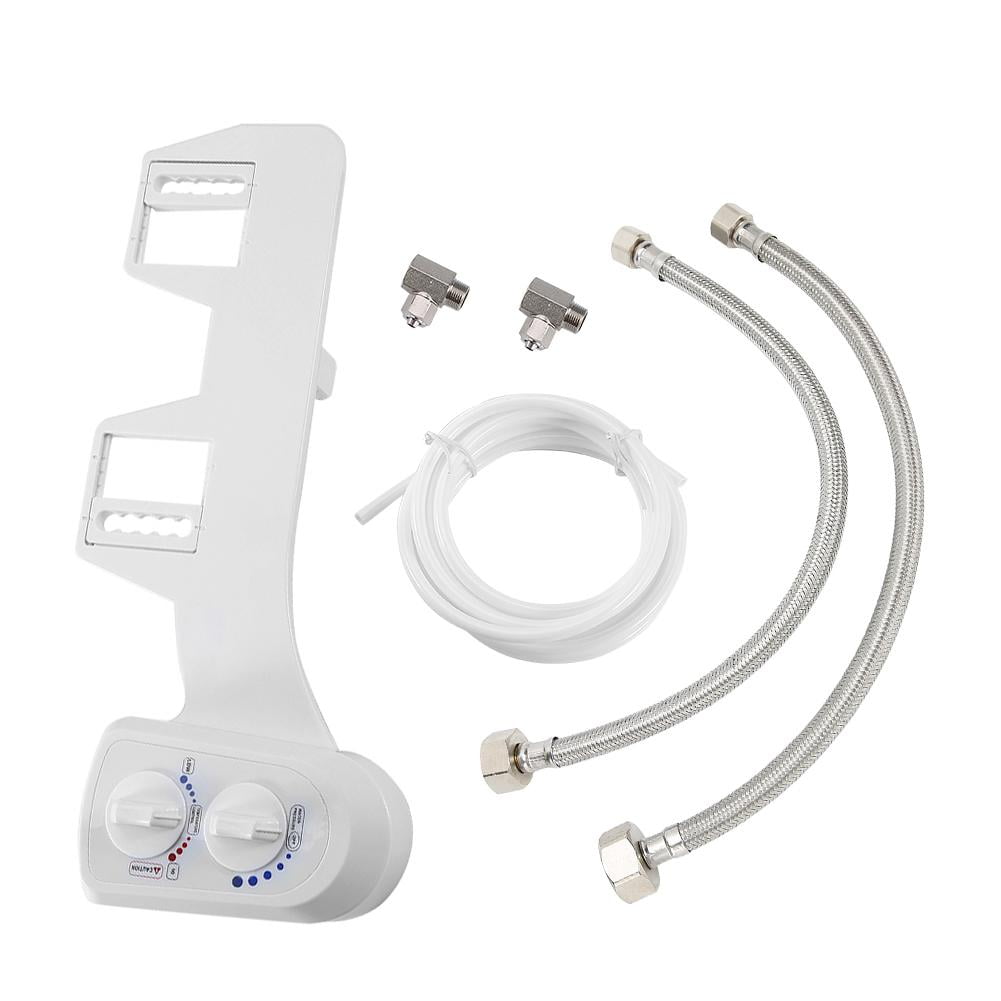 OTVIAP Double Knob Self Cleaning Single Nozzle Hot Cold Water Spray Bidet Toilet US Standard,Bidet Water Spray,Non-Electric Mechanical Bidet - Image 5