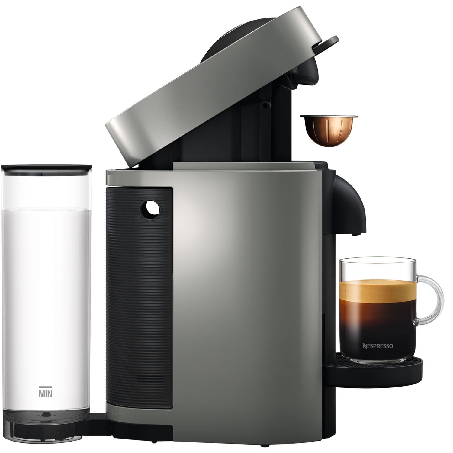 Nespresso New Vertuo Plus Coffee and Espresso Machine by De'Longhi, Gray, Single-Serve Brewers - Image 15