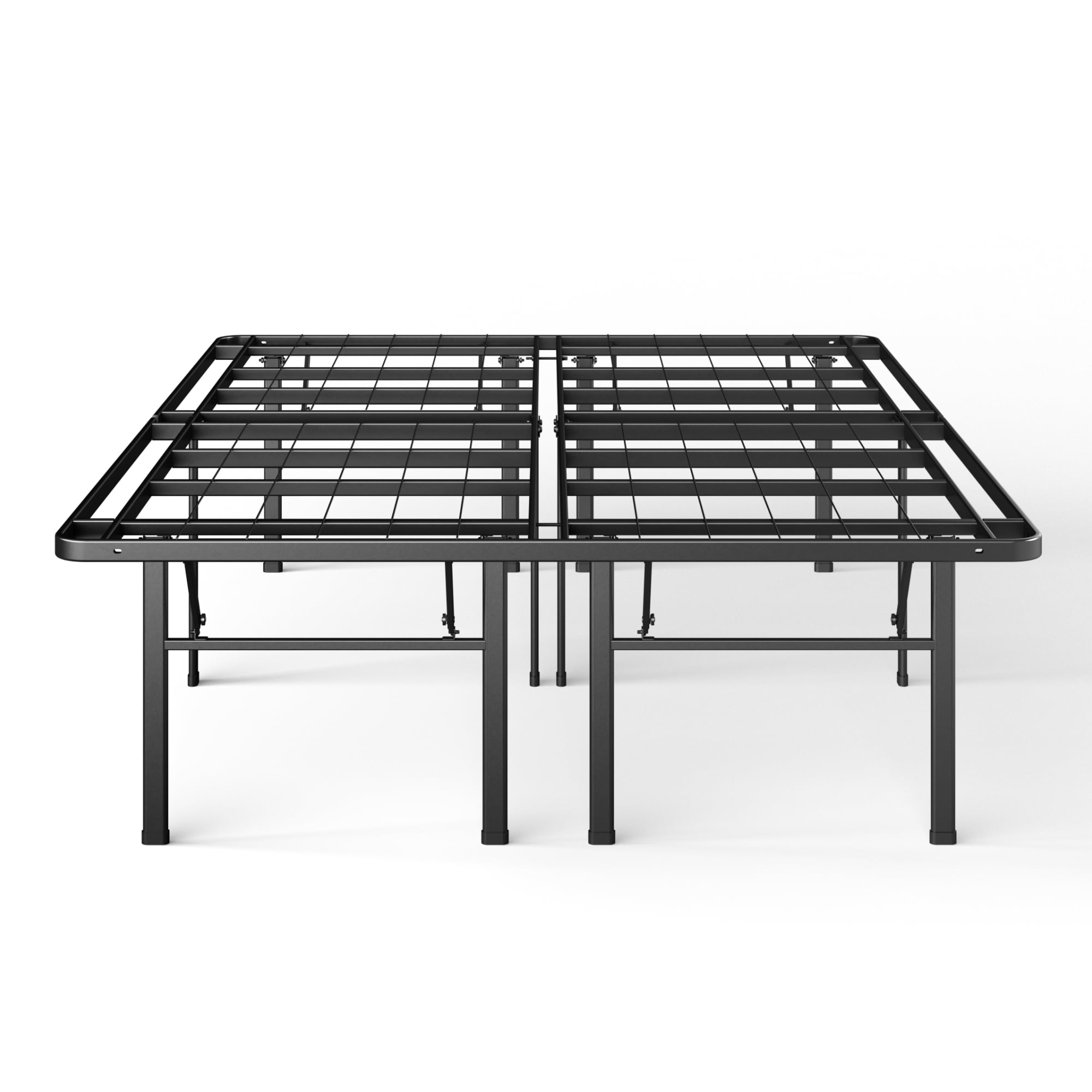 Zinus 18" Metal Smartbase Heavy Duty Bed Frame Foundation, Queen - Image 5