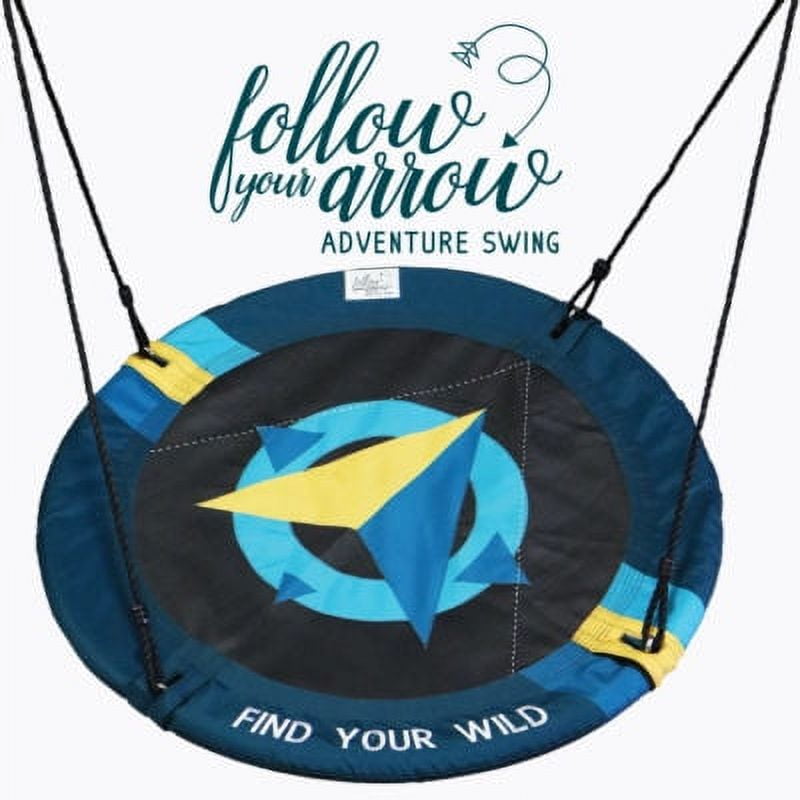 M&M Sales Enterprises Inc Find Your Wild Adventure Mat Swing - Image 4