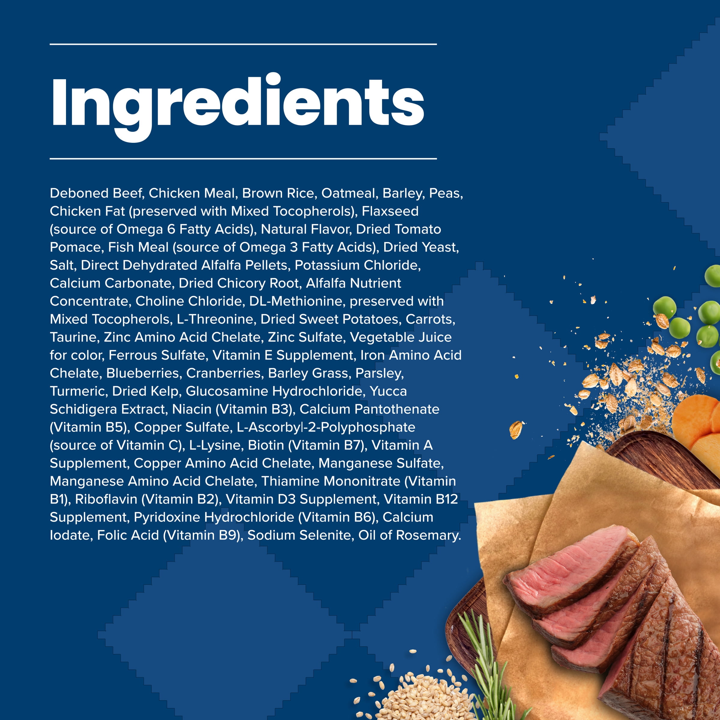 Blue Buffalo Life Protection Formula Natural Dry Dog Food, Beef & Brown Rice, 34-lb. Bag - Image 7