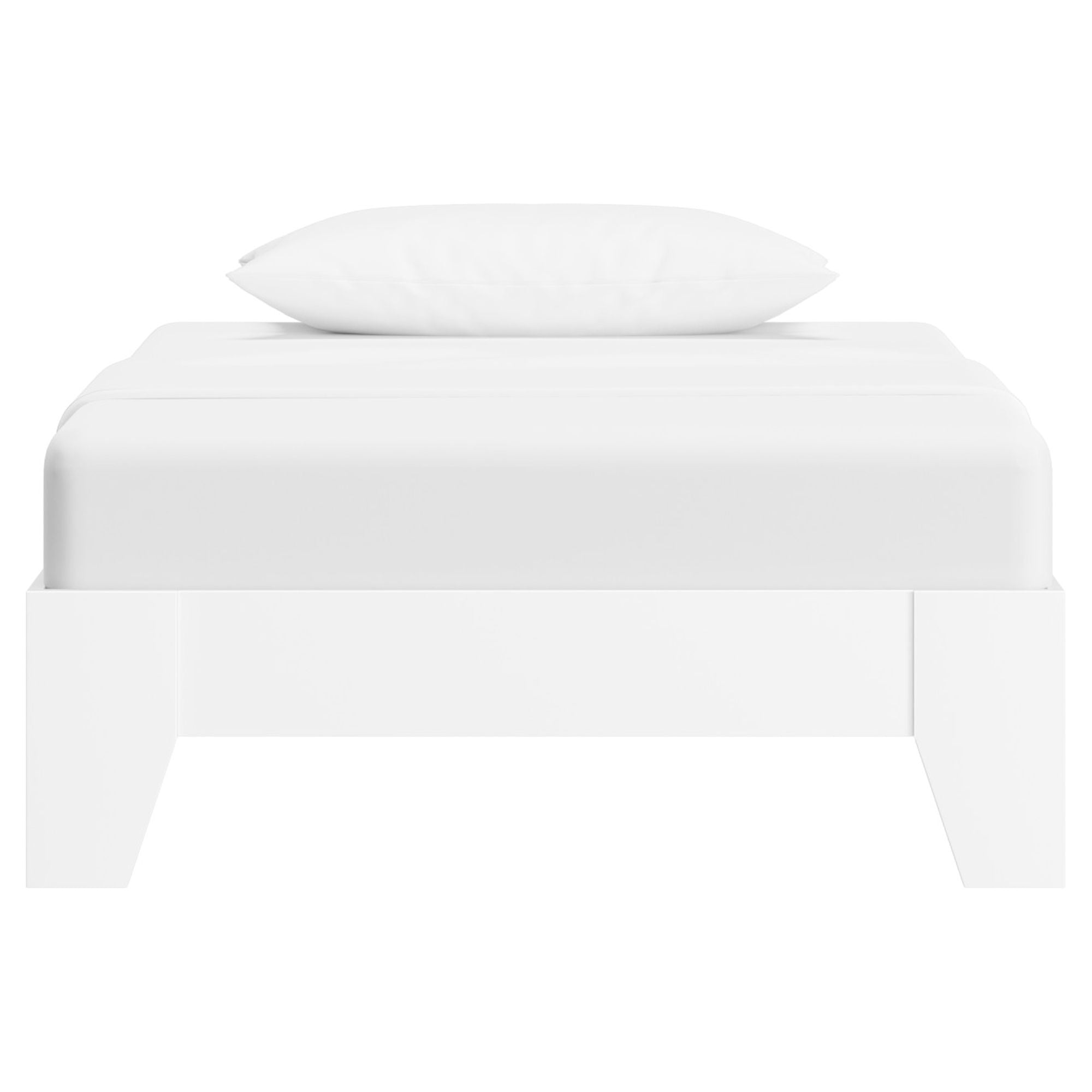 Hillsdale Casey Twin Wood Platform Bed, White - Image 13