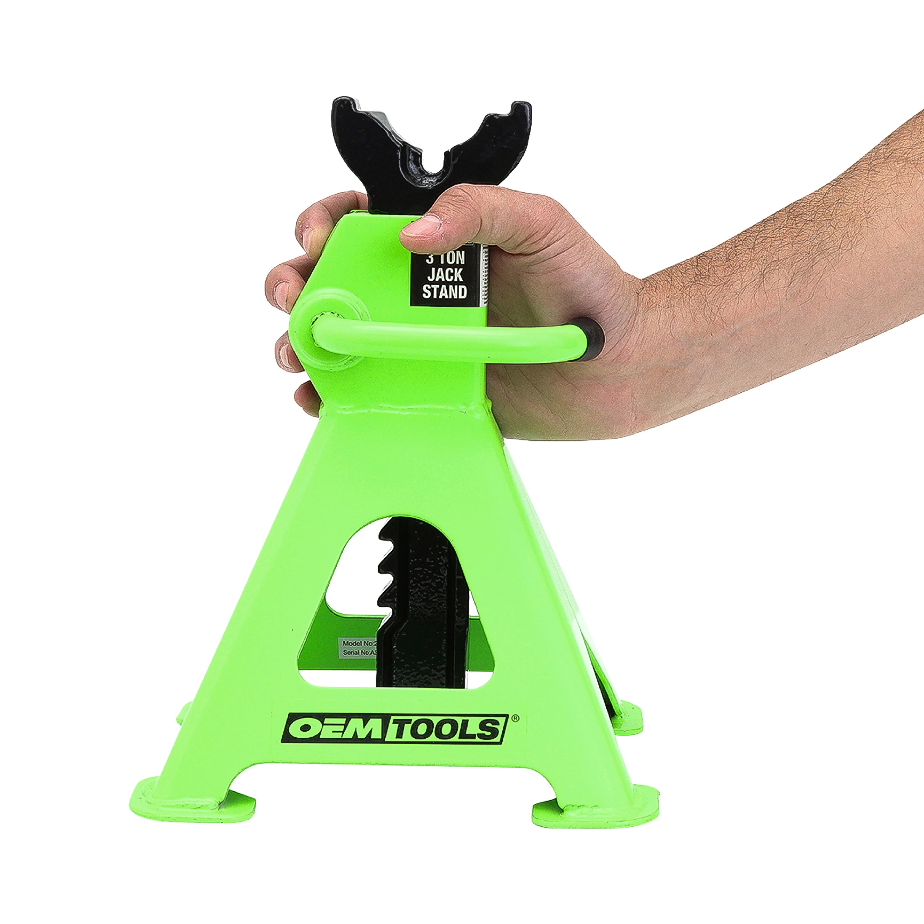 OEMTools 3 Ton Jack Stands, 2 Piece - Image 8