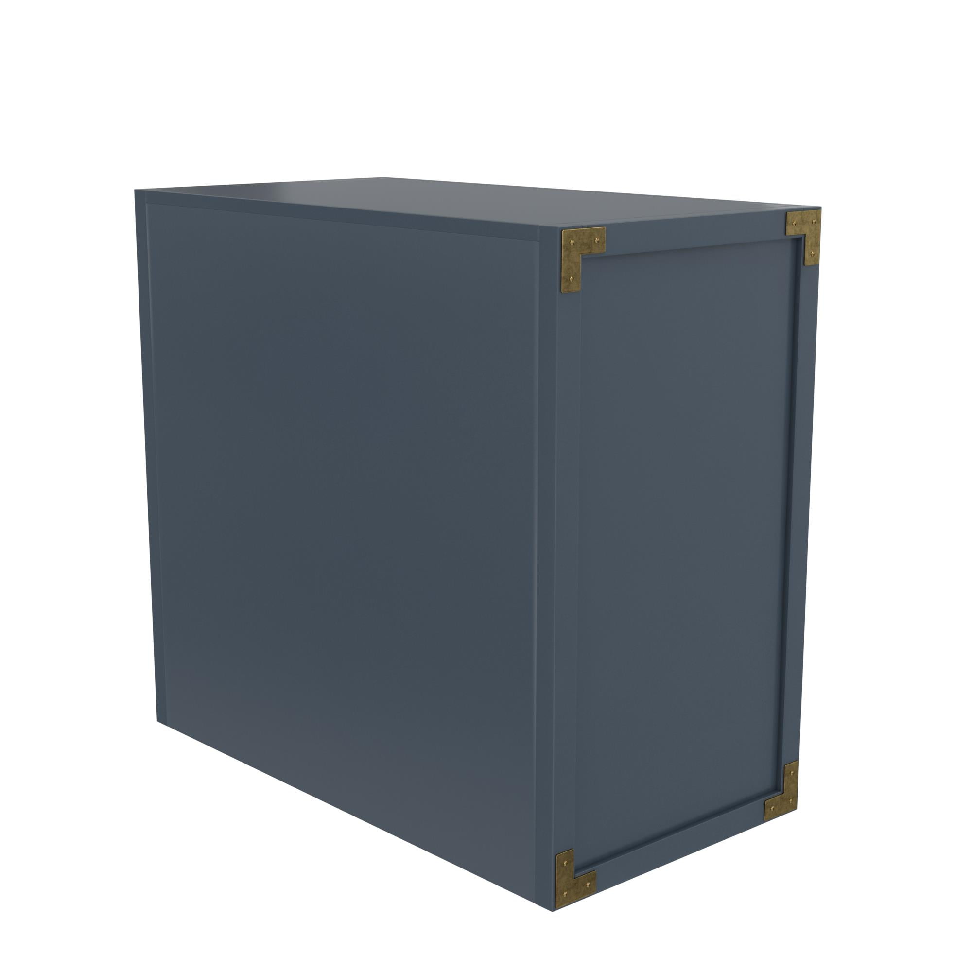 Baby Relax Miles 3-Drawer Dresser, Nursery Storage, Graphite Blue - Image 10