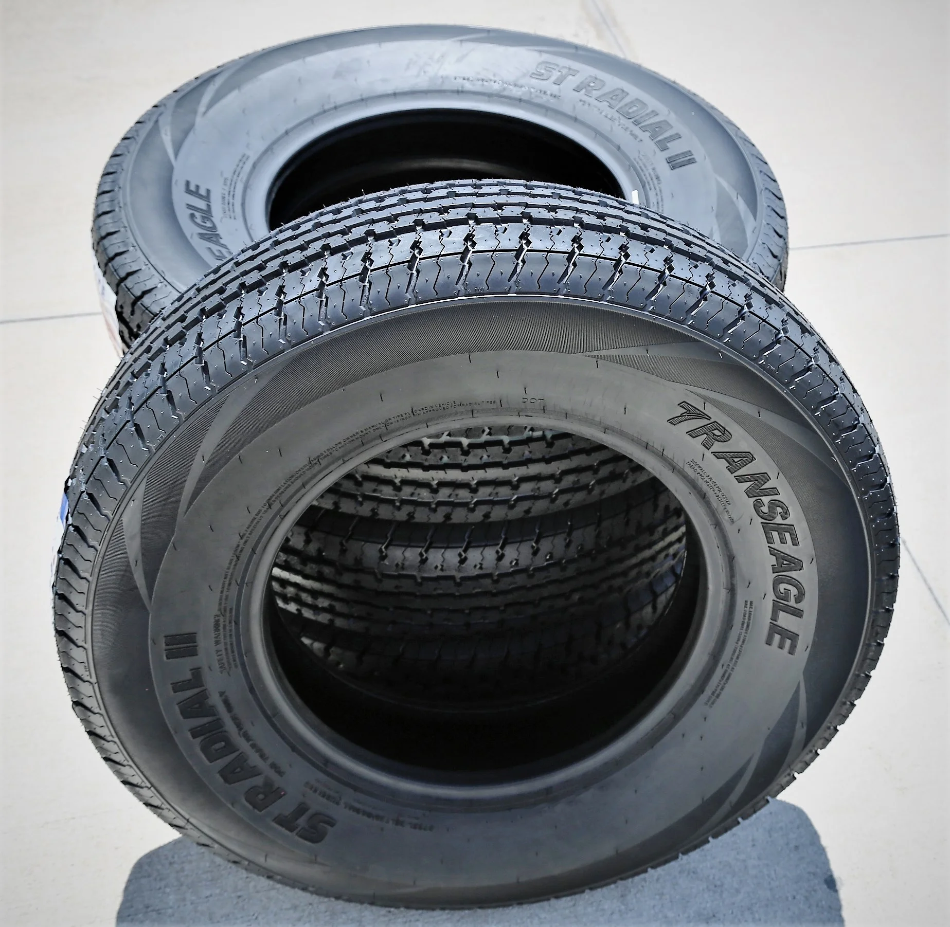 Transeagle ST Radial II Steel Belted ST225/75R15 225/75R15 117/112N E 10 Ply Trailer Tire - Image 5
