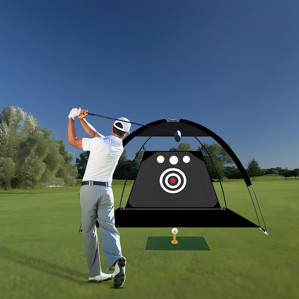 All in 1 Golf Net with Accessories Backyard Practice Net for Chipping, Driving Golf Hitting Nets for Backyard - Image 6