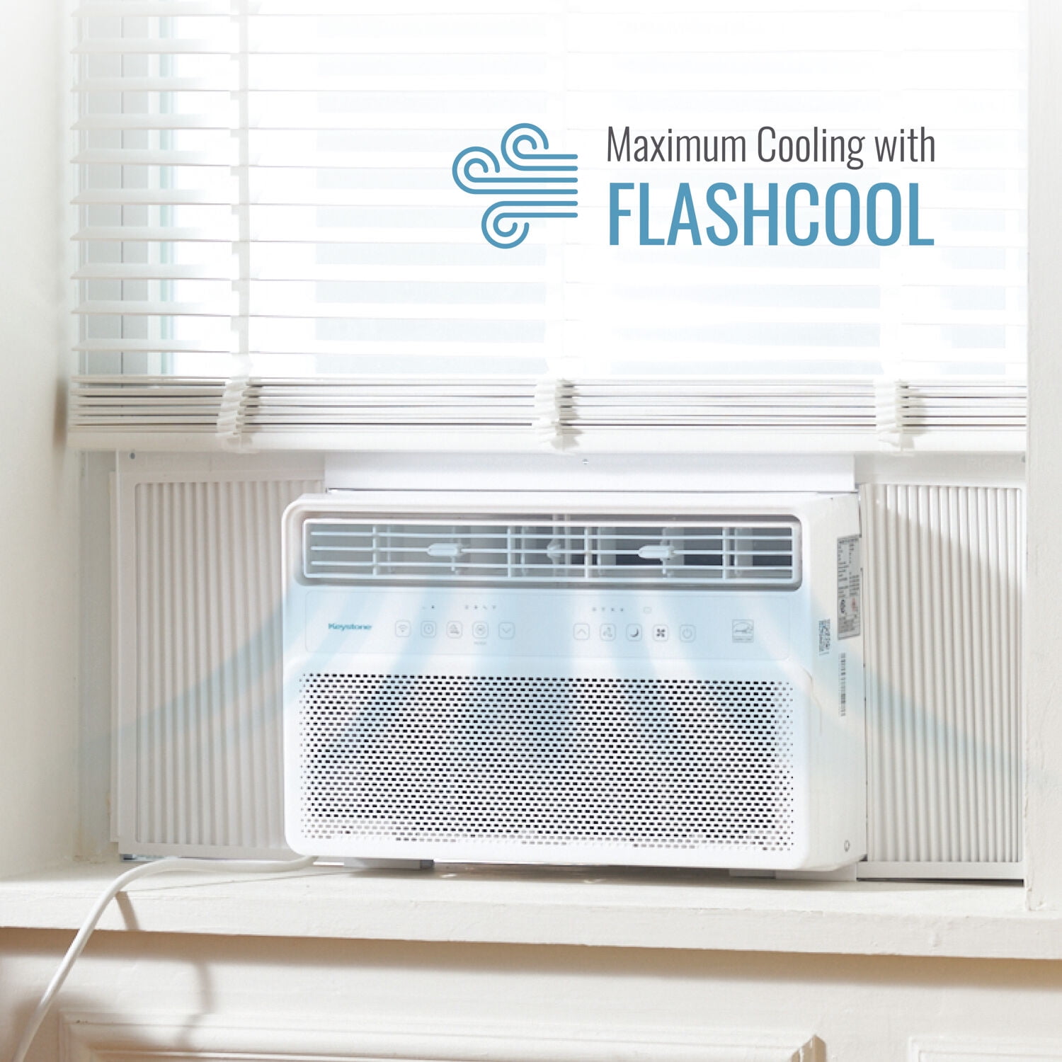 Keystone 10,000 BTU 450 Sq. ft. Window Mounted Inverter Air Conditioner with Remote Control, KSTAW101WA - Image 18