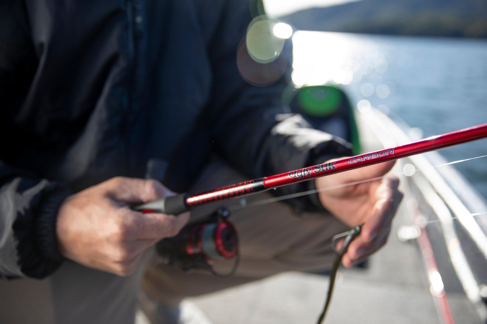 Ugly Stik Carbon Spinning Fishing Rod, 7'3", Medium - Image 5