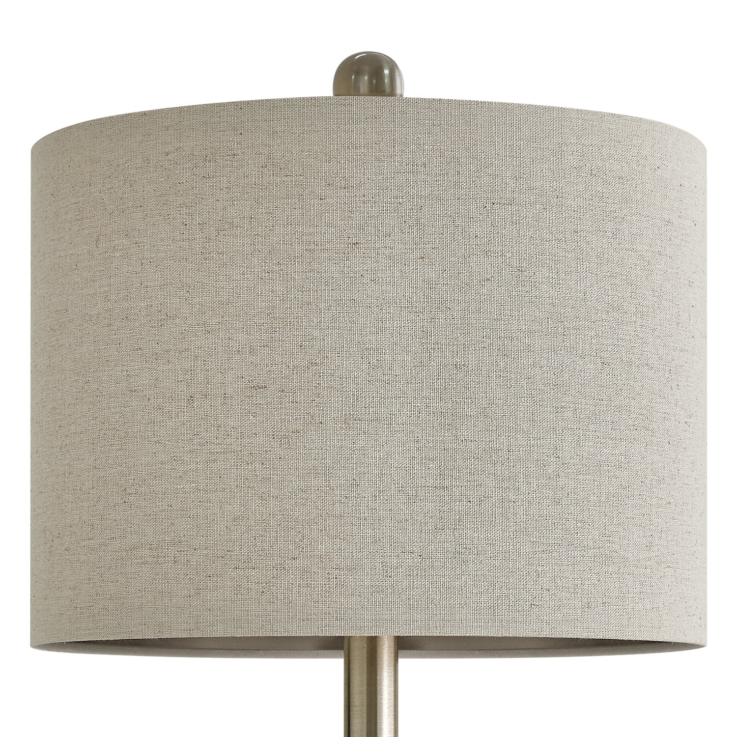 Oneach Ceramic Table Lamp Set of 2 24" White Contemporary Bedside Nightstand Lamps for Bedroom Living Room - Image 8