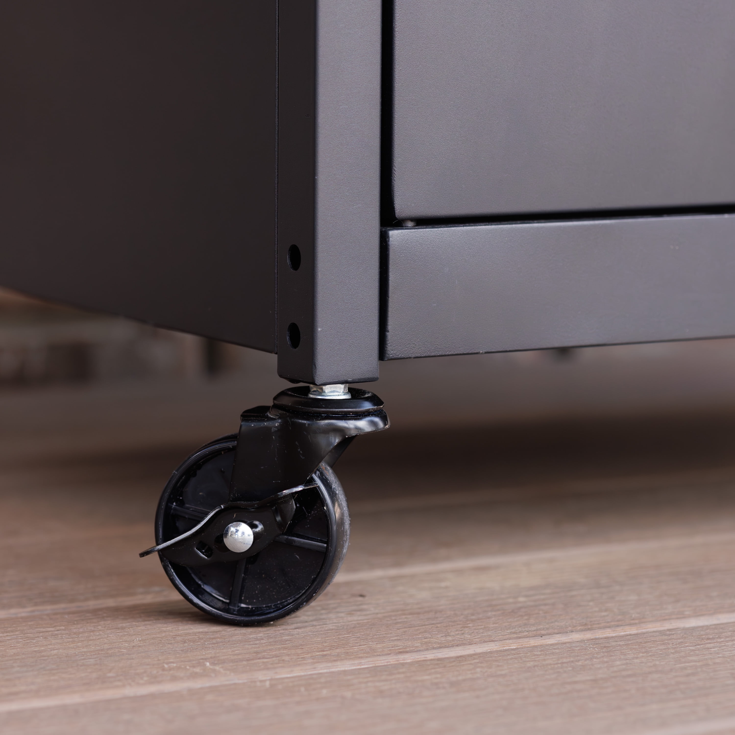 Expert Grill Outdoor BBQ Prep Cart with Wheels, Stainless Steel Top & Storage Shelves - Image 21