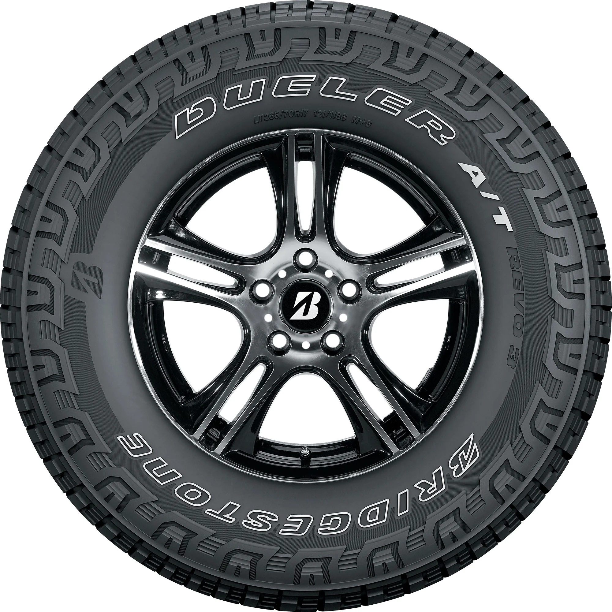 Bridgestone Dueler A/T Revo 3 All Terrain P275/60R20 114T Light Truck Tire - Image 3