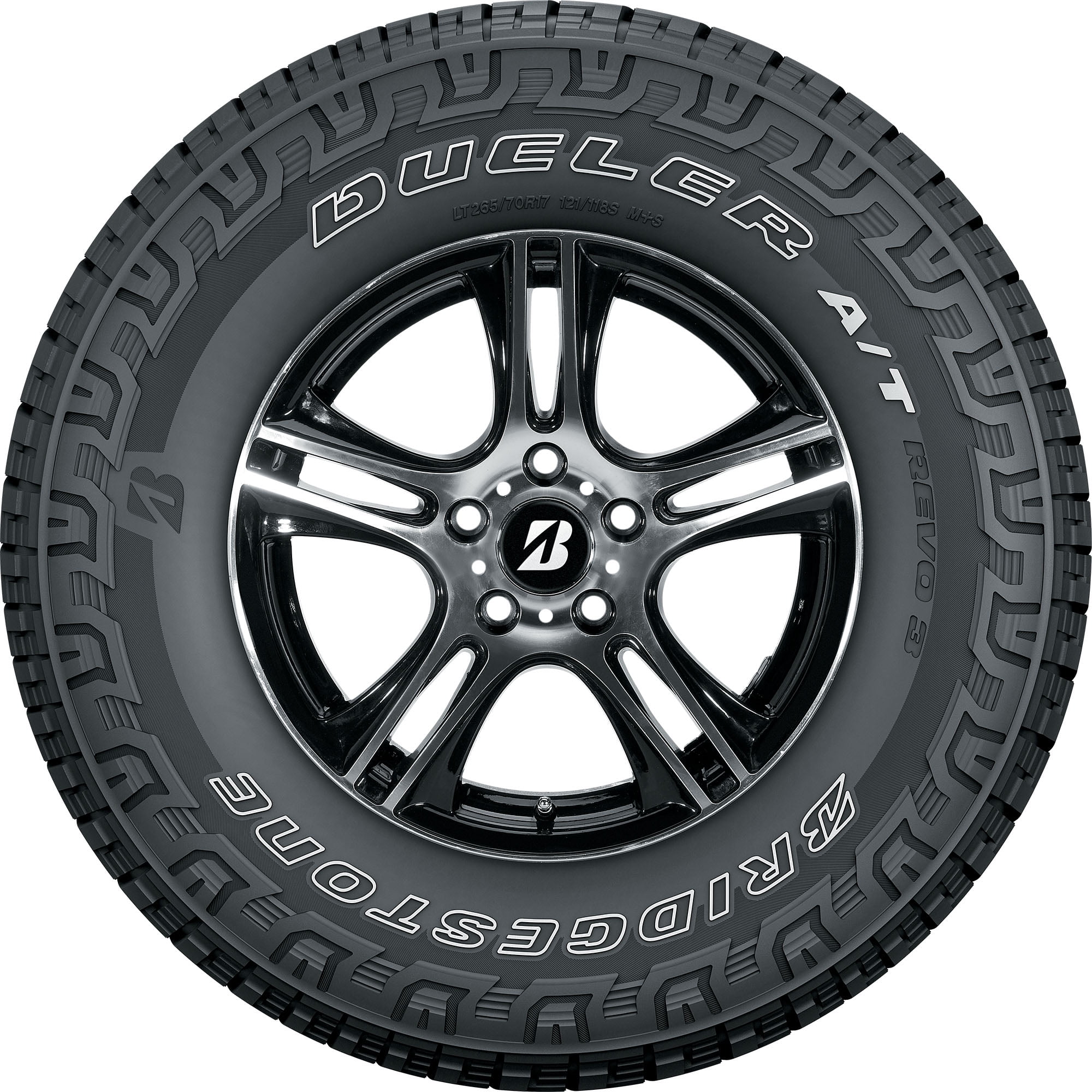 Bridgestone Dueler A/T Revo 3 All Terrain 275/65R18 114T Light Truck Tire - Image 6