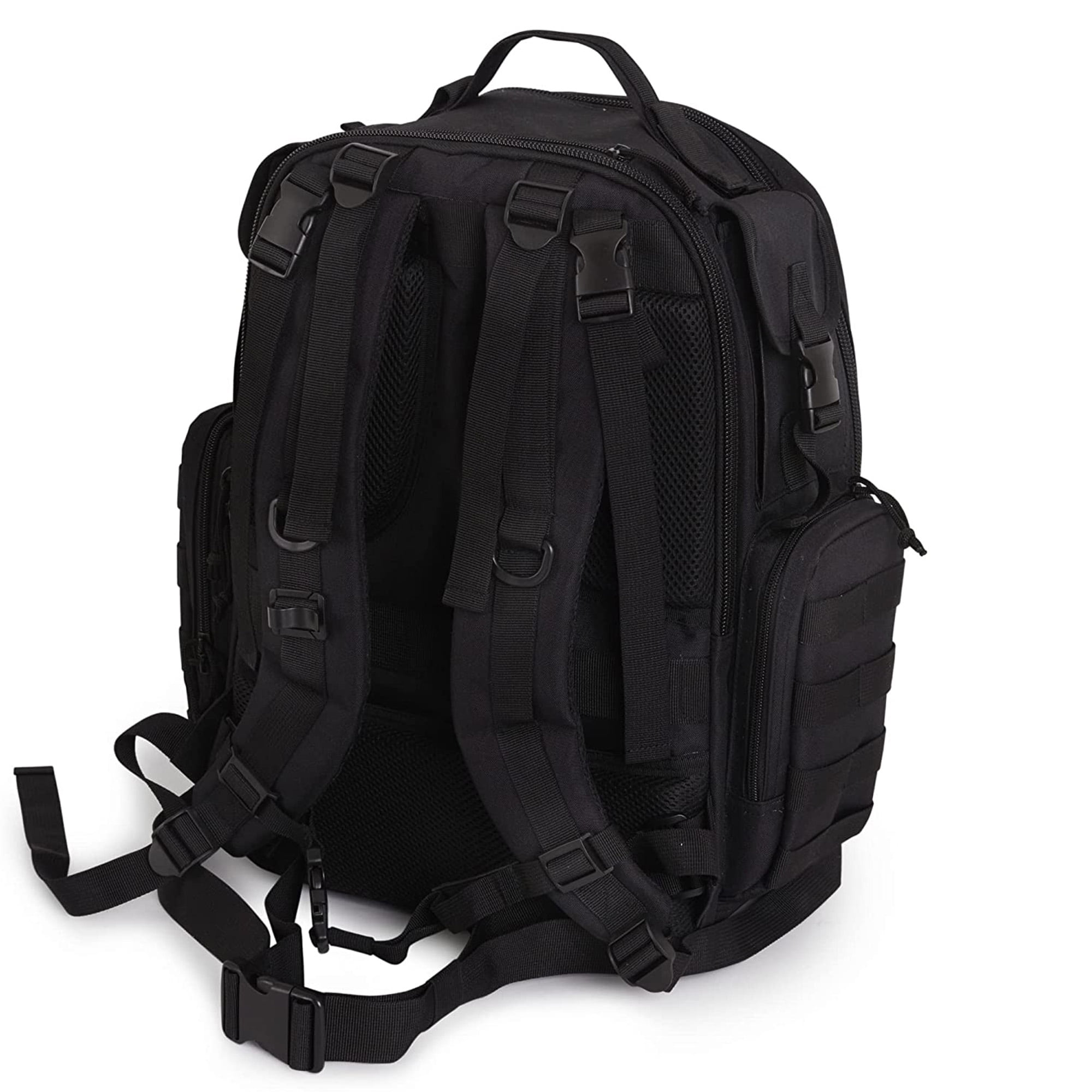Sager Creek Dad Diaper Bags - Tactical Baby Diaper Bag Backpack - Black - Image 6
