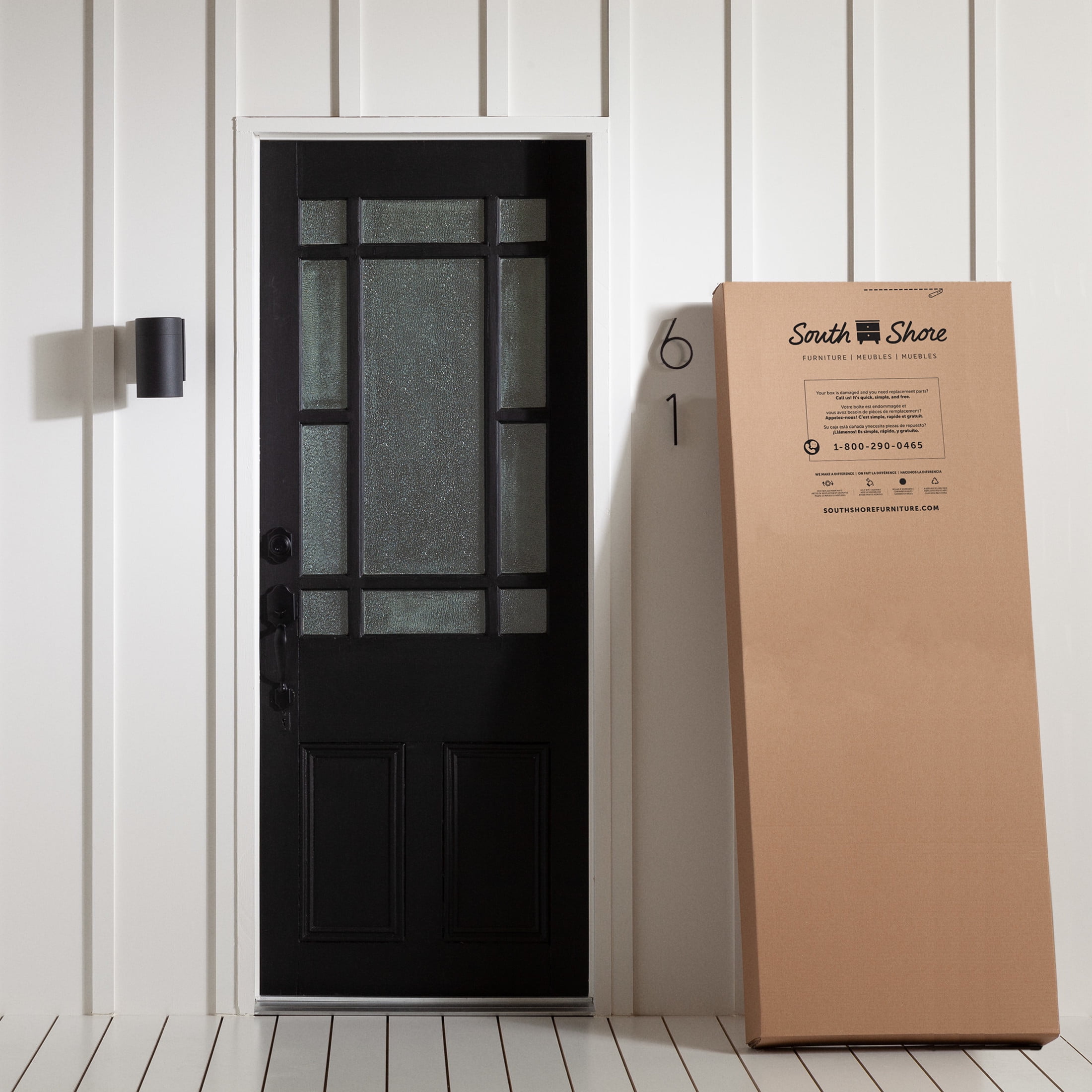 South Shore Helson, Coastal Dresser, White - Image 3