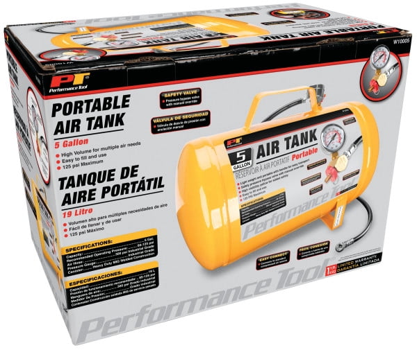Wilmar W10005 5 Gallon Portable Air Tank - Image 2