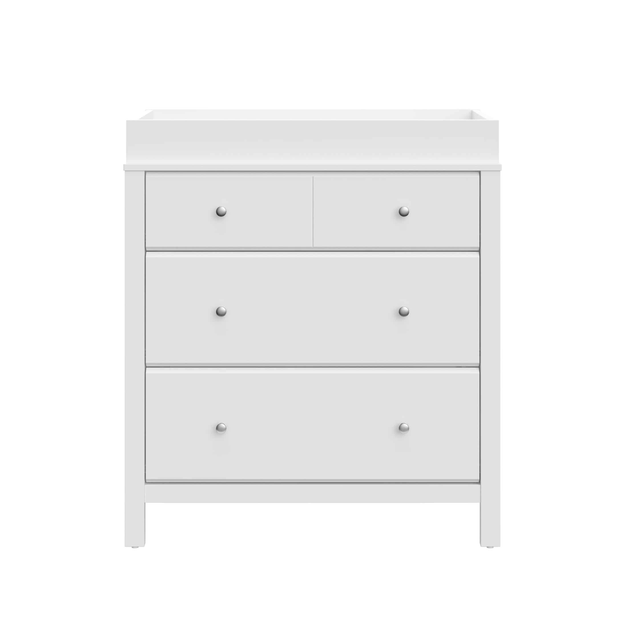 Storkcraft Horizon 3 Drawer Chest with Infant Changing Topper, White - Image 11