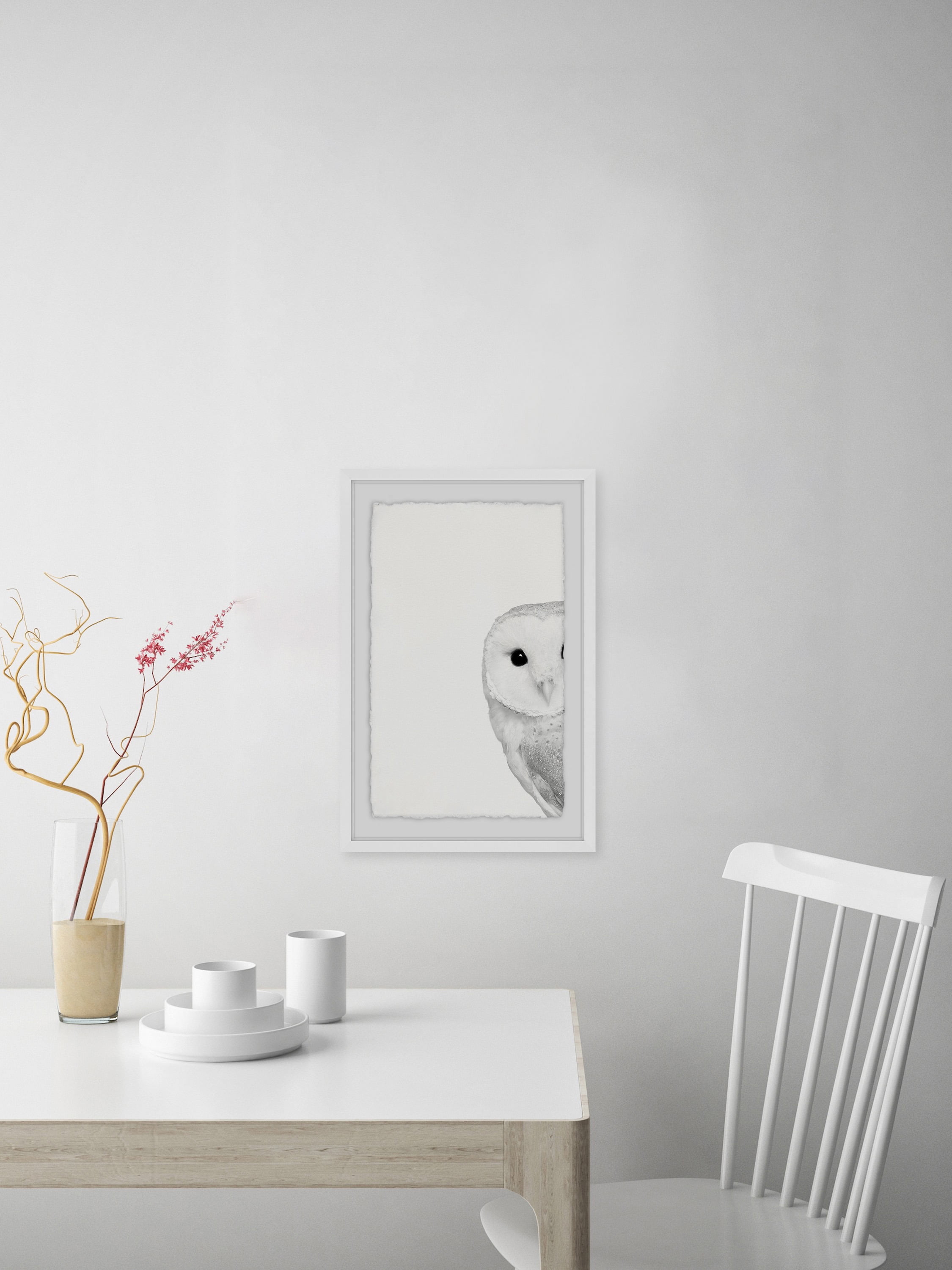 Hidden Owl Framed Painting Print - Image 6