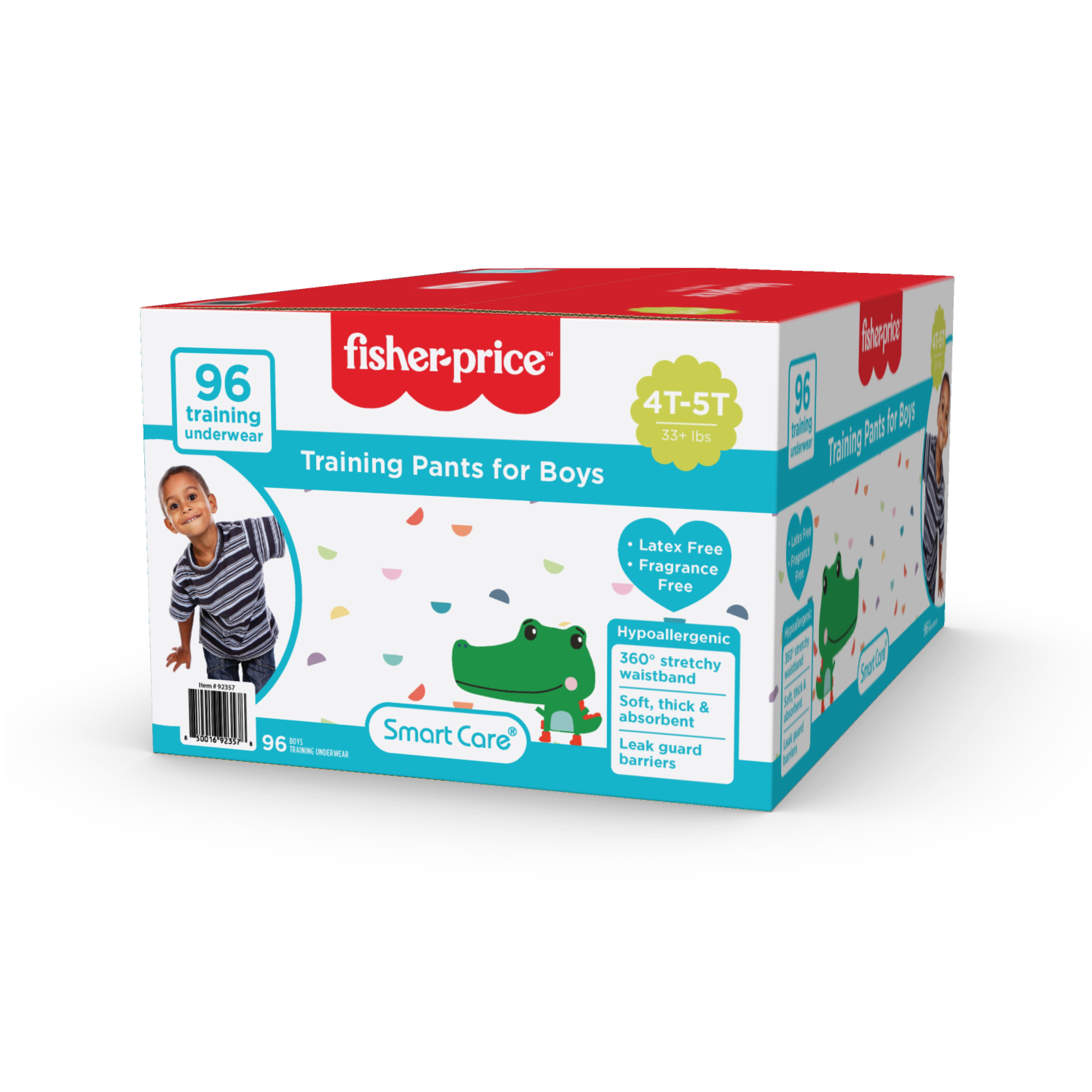 Fisher-Price Boys Pull-up Potty Training Pants for Toddlers, 4T-5T, 96 Count - Image 3