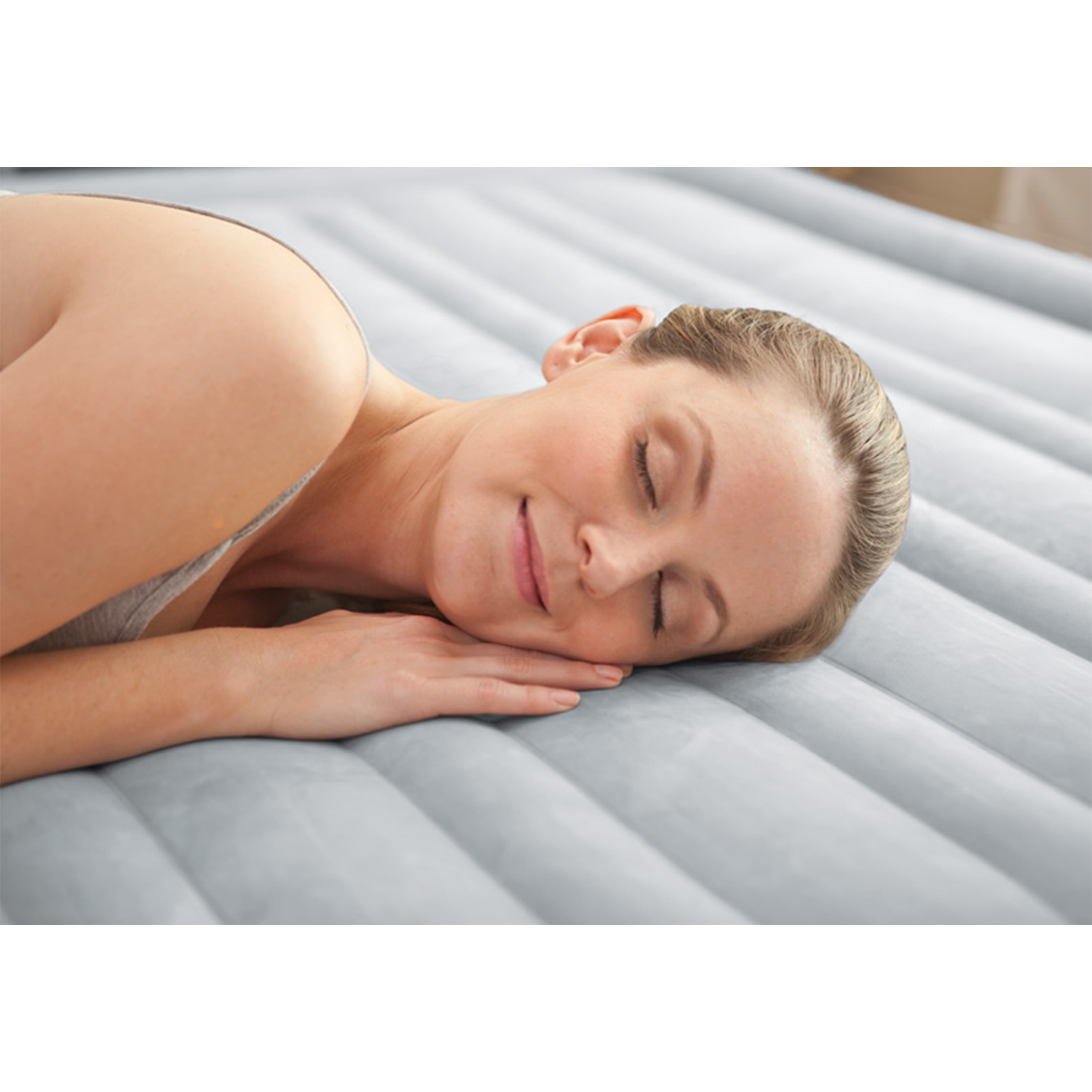 Intex 64417ED Dura-Beam Plus Series Hi-Rise Airbed With IP, Queen - Image 3