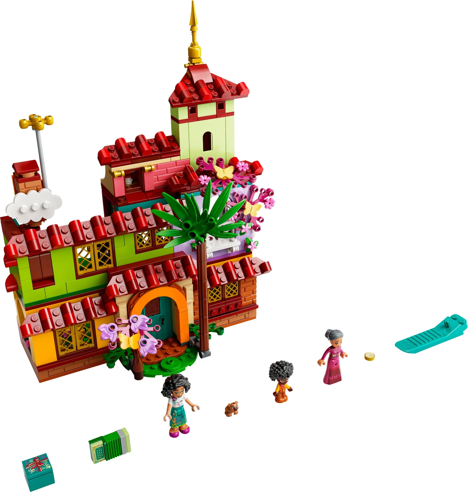LEGO Disney Encanto The Madrigal House 43202 Building Kit; A Top Gift for Kids Who Love Construction Toys and House Play (587 Pieces) - Image 2