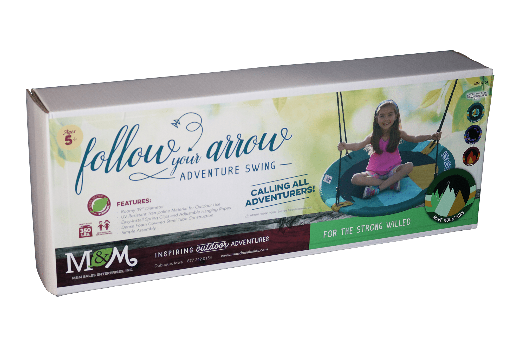 M&M Sales Enterprises Inc Move Mountains Adventure Mat Swing - Image 4