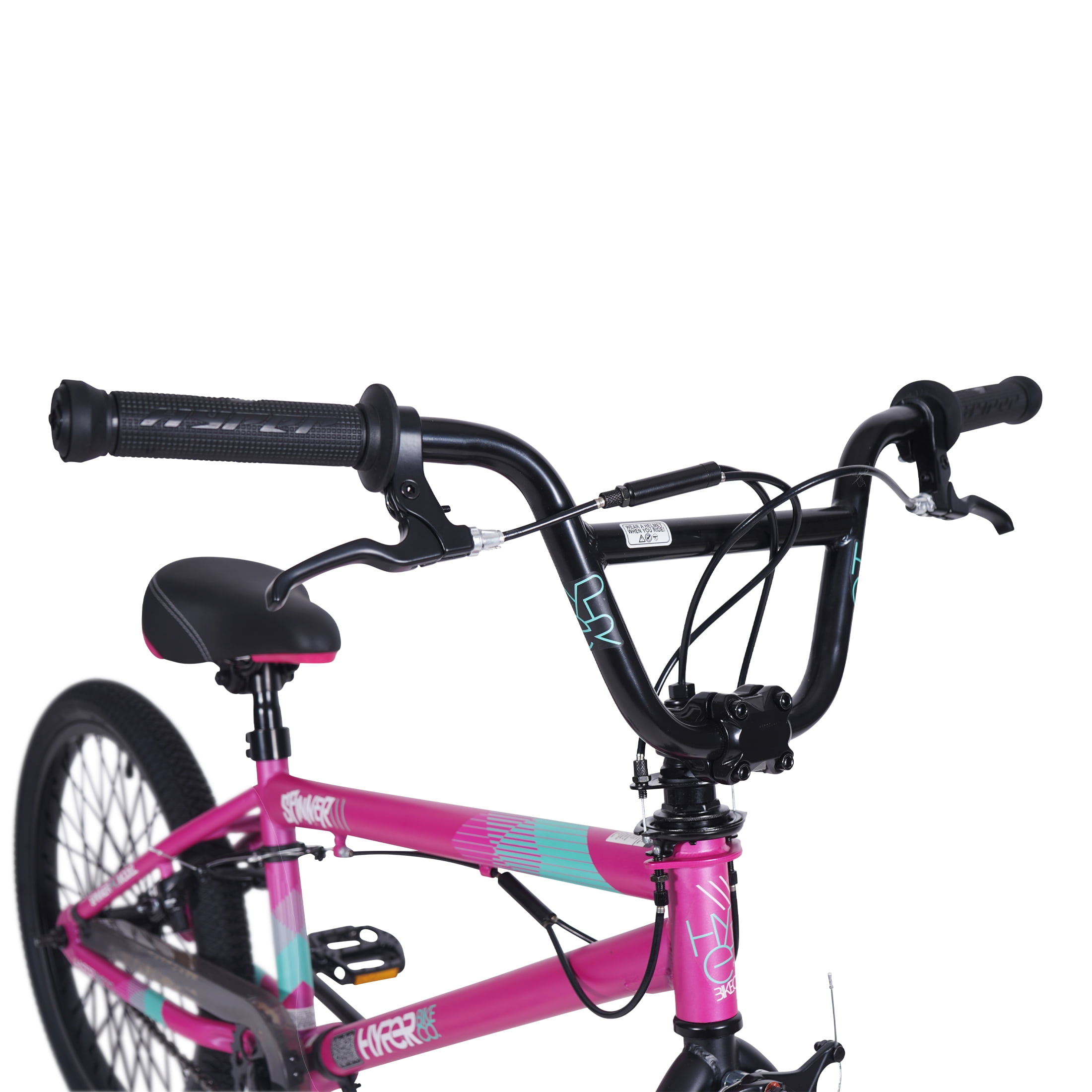20" Hyper Bicycles Girl's Spinner BMX Bike for Kids, Pink, Age Group 8 to 13, Child, Tween - Image 10