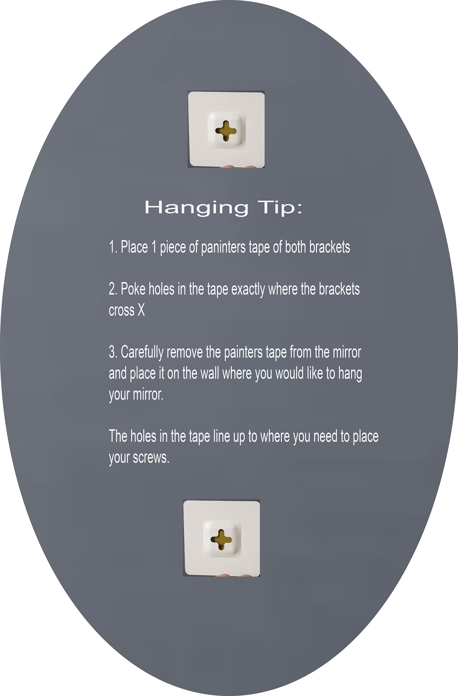 Decor Wonderland 31.5" x 23.6" Silver Modern Frameless Mirror - Image 6