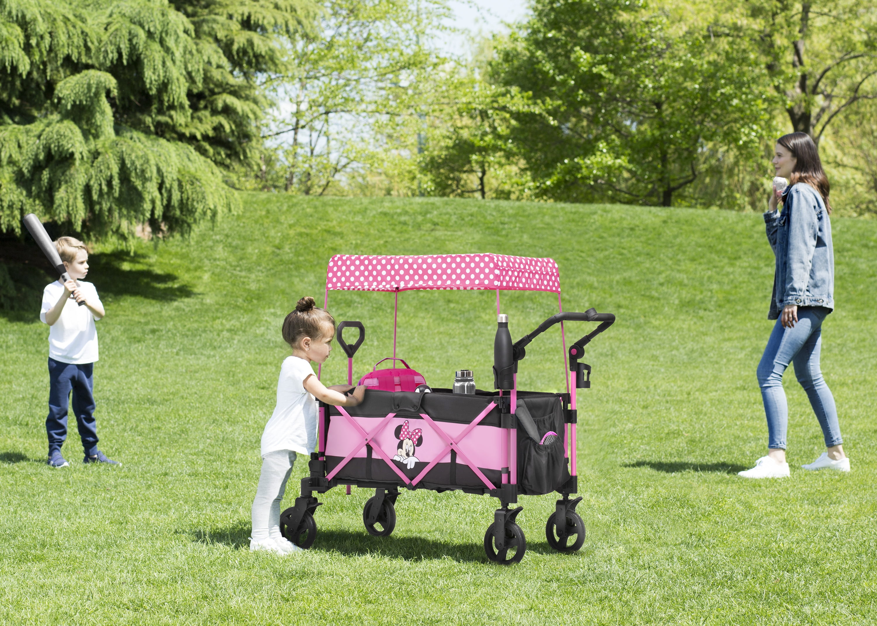 Disney Minnie Mouse Stroller Wagon by Delta Children - Image 11