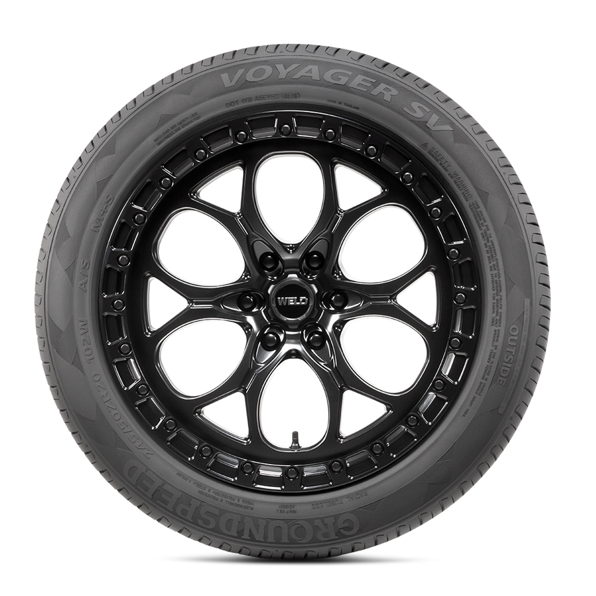 Groundspeed Voyager SV All Season 245/55ZR19 103W Passenger Tire - Image 4