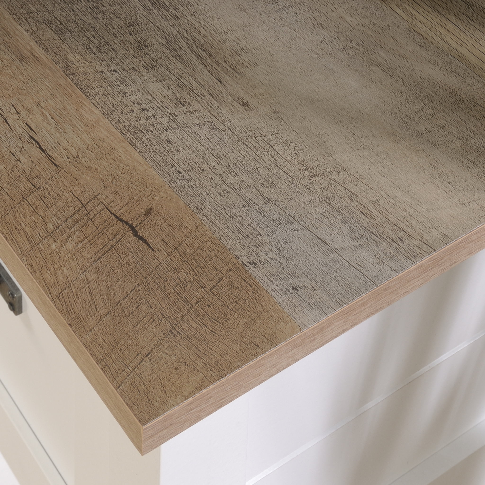 Sauder Cottage Road Computer Desk, Soft White Finish - Image 8