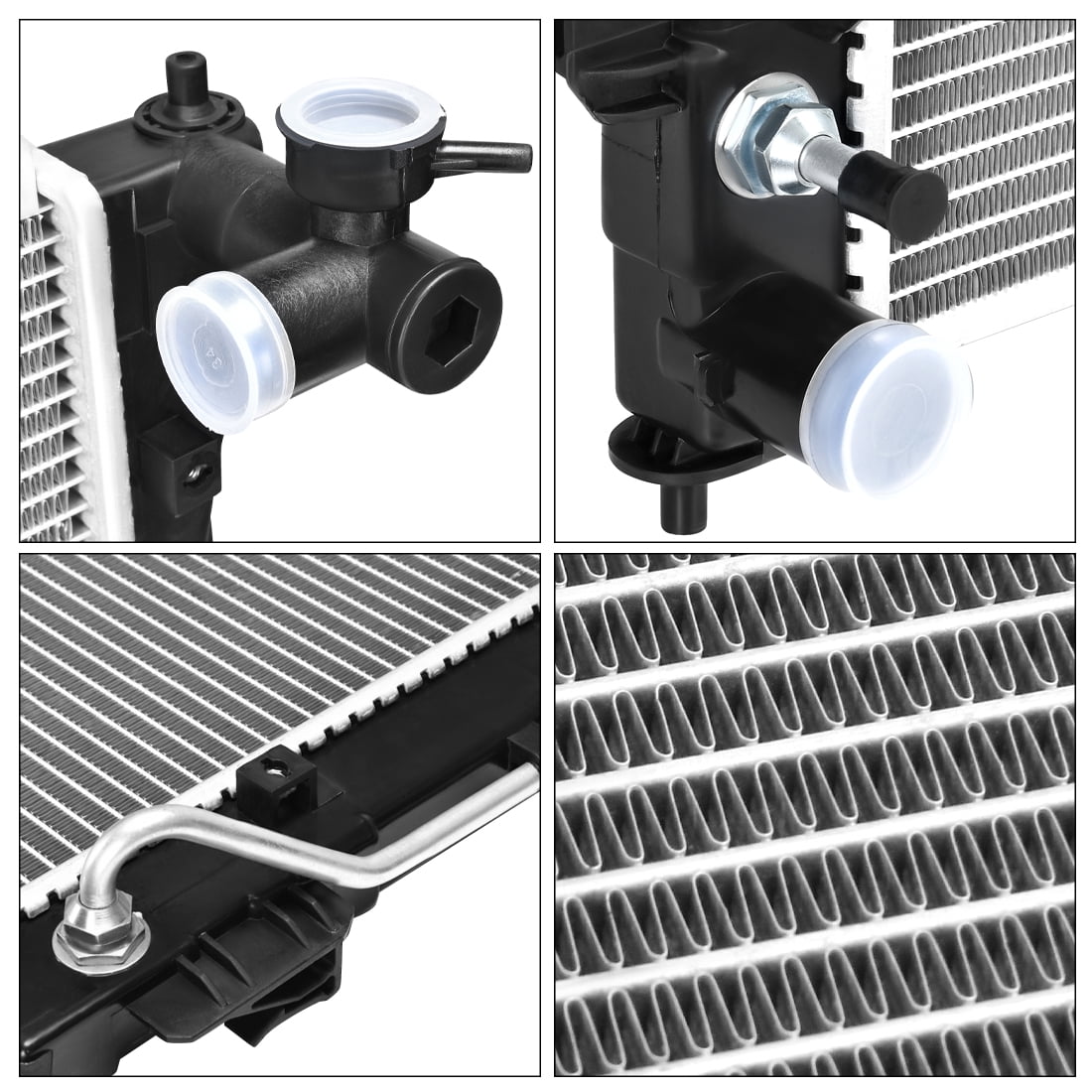 Ledkingdomus Radiator fit for 2012-2017 Azera Cadenza 3.3L / 2011-2014 Sonata Optima 2.4L GAS - Image 2
