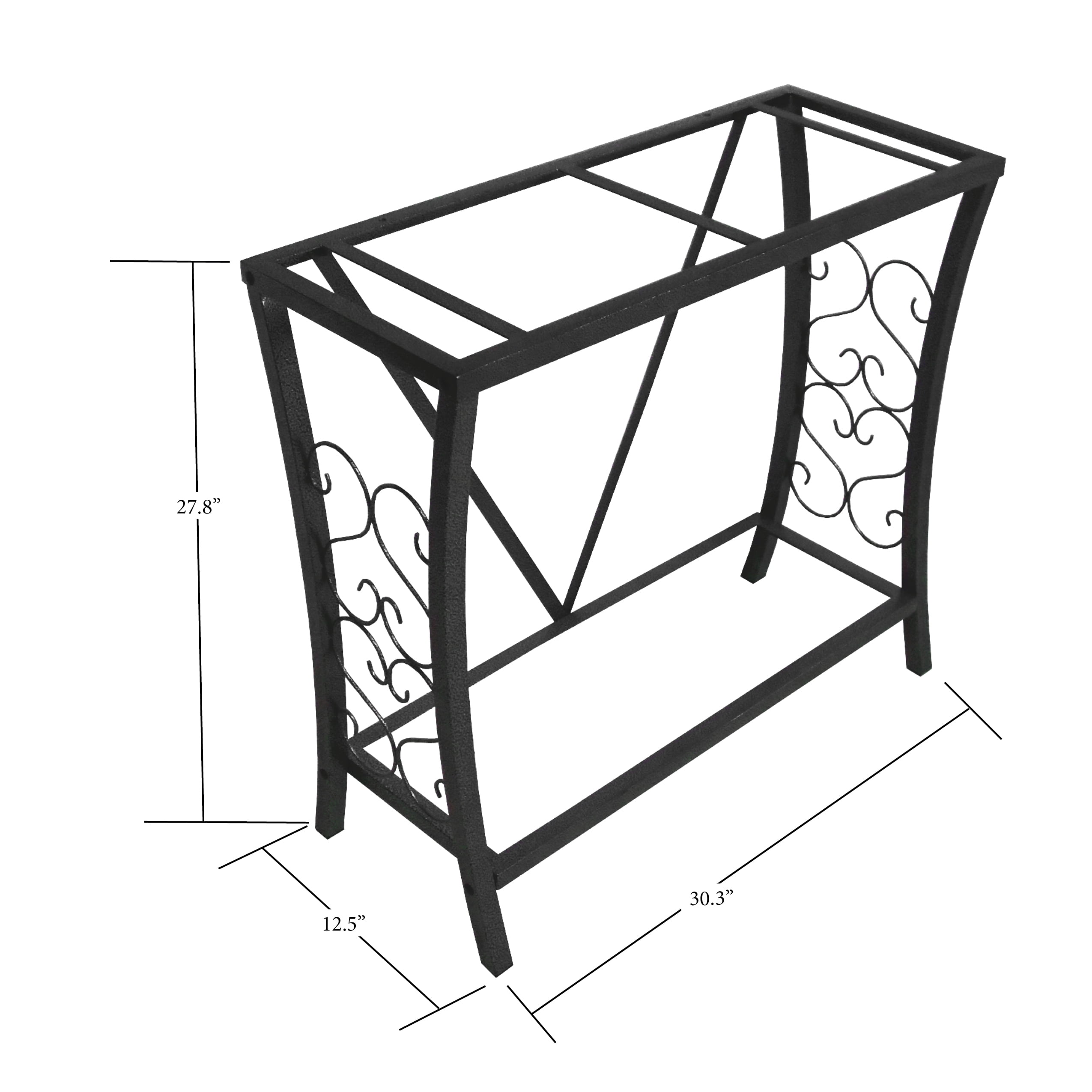 Aquatic Fundamentals 29 Gallon Metal Aquarium Stand - Image 6
