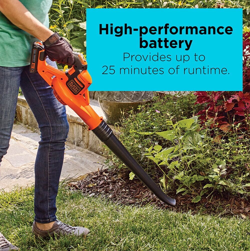 BLACK+DECKER 20V MAX* Cordless Sweeper with Power Boost, LSW321 - Image 4