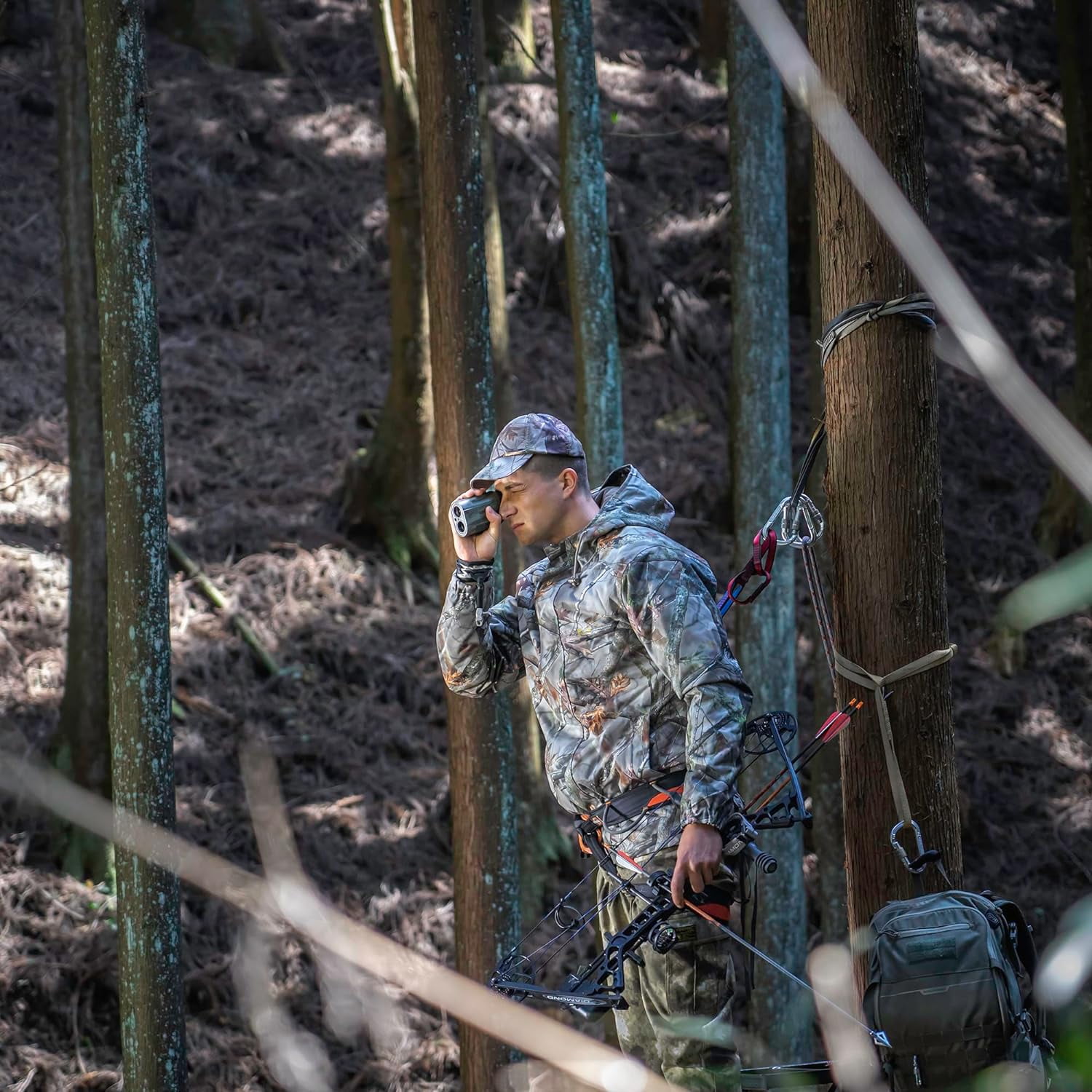 Gogogo Sport Vpro1200 Yards High Transmittance LCD Laser Rangefinder, Camo - Image 6