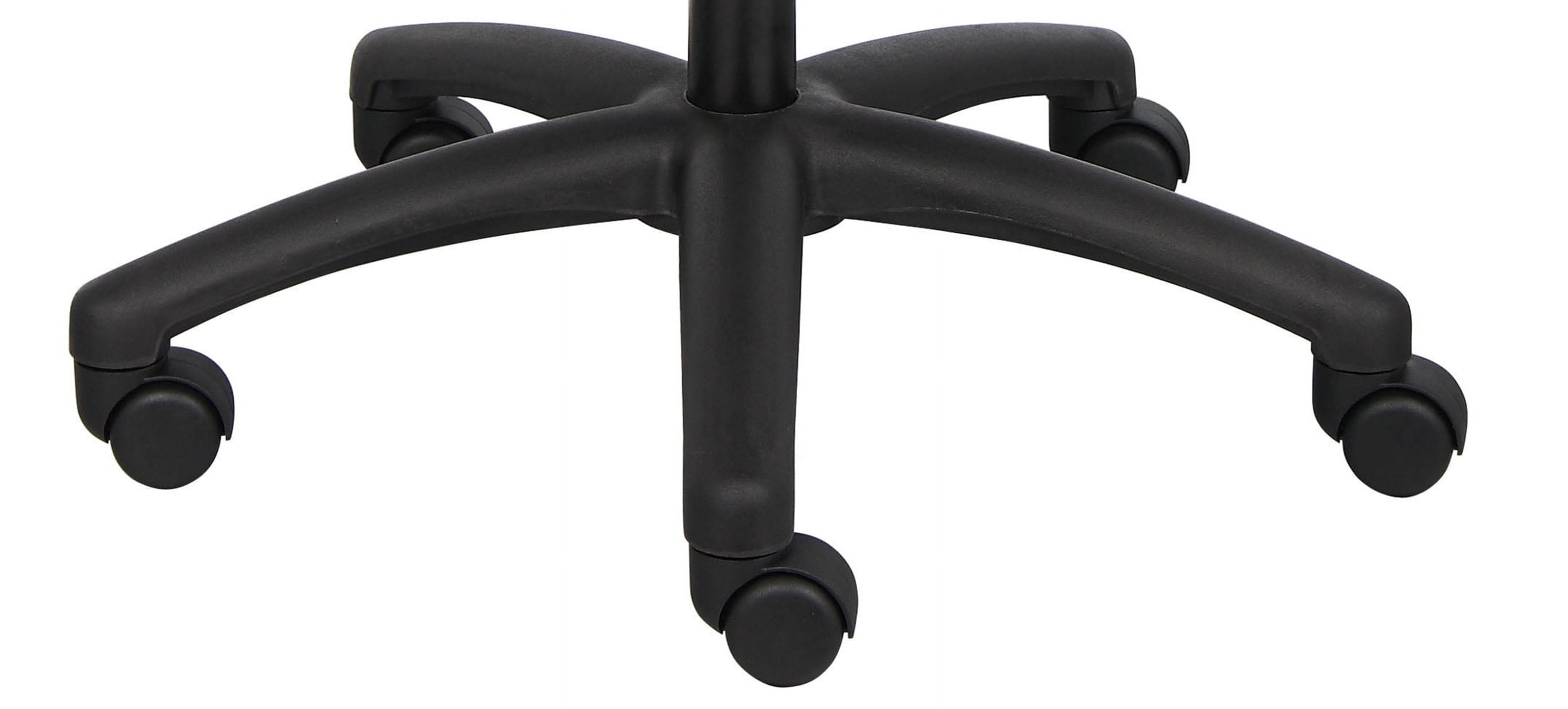 Boss Office Products Pink Perfect Posture Delubye Modern Home Office Chair without Arms - Image 8