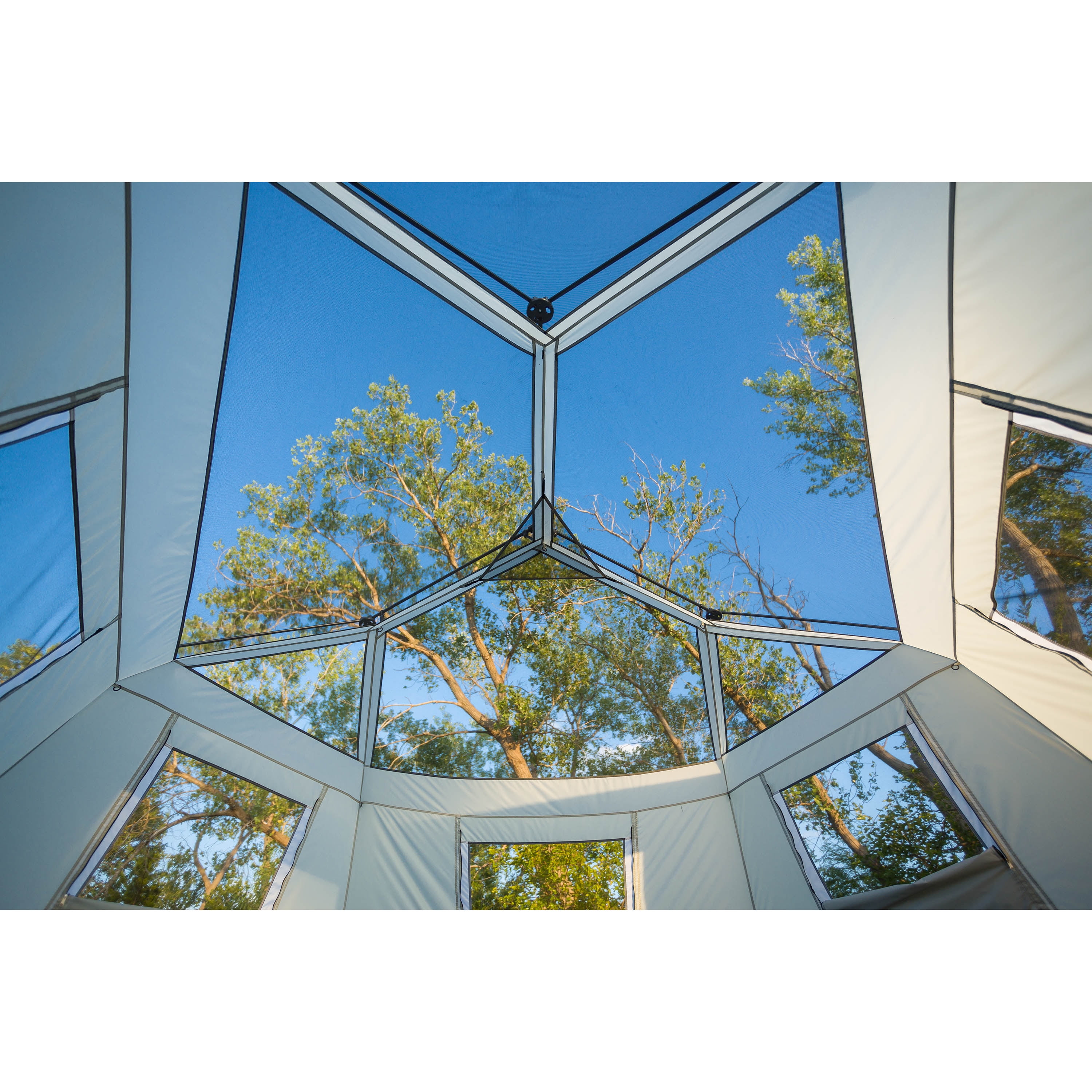 Ozark Trail 15' x 13' 8-Person Instant Hexagon Cabin Tent, 36.04 lbs - Image 6