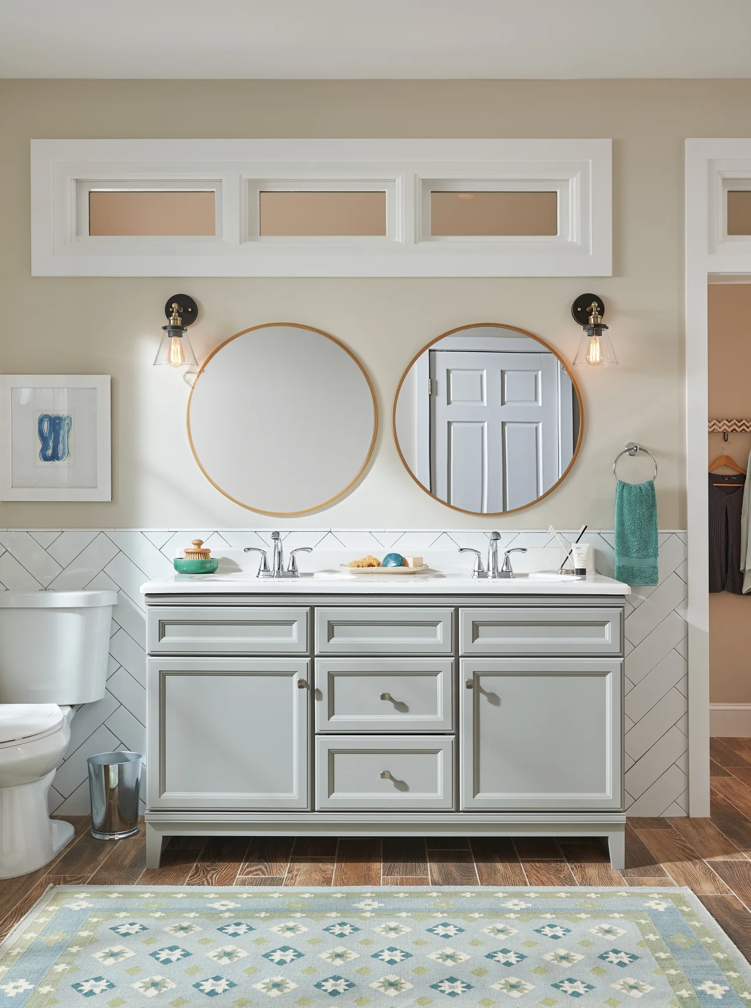 Moen Tiffin 2-Handle Chrome Centerset Bathroom Sink Faucet, WS84876 - Image 7