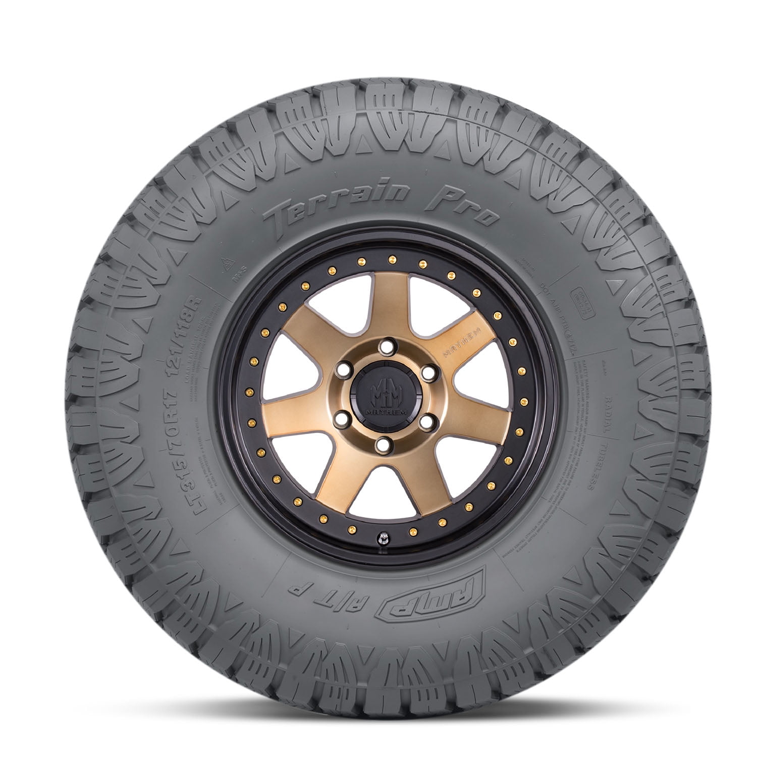 Amp Terrain Pro A/T P All Terrain LT285/60R20 125/122S E Light Truck Tire - Image 2