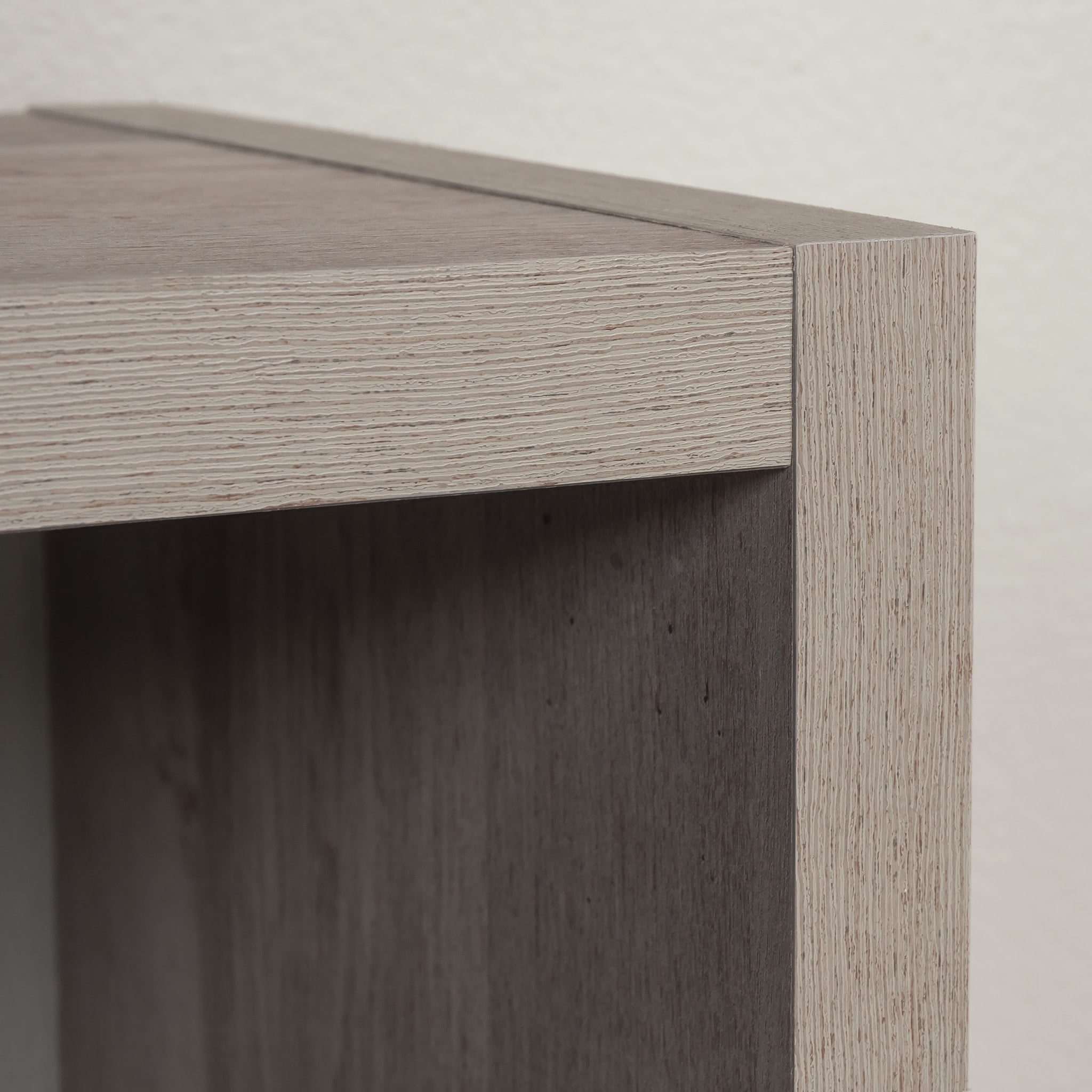 Sauder 6-Cube Organizer Storage Bookcase, Mystic Oak Finish - Image 9