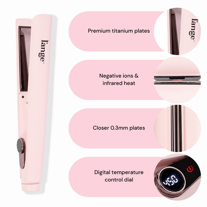 L'ange Hair Le Titane 2-in-1 Titanium Flat Iron Hair Straightener and Curler - Image 6